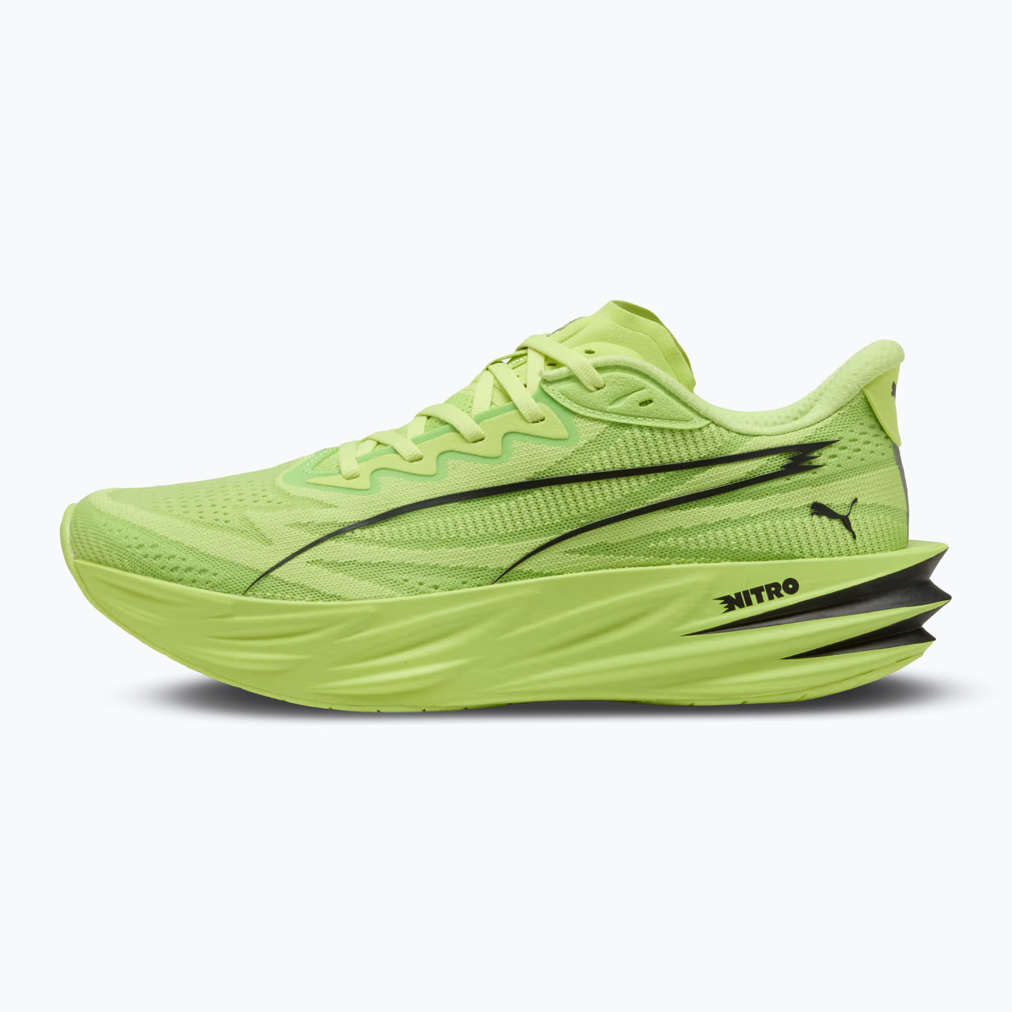 Pánské běžecké boty Puma Deviate Pure Nitro sunny lime/puma black