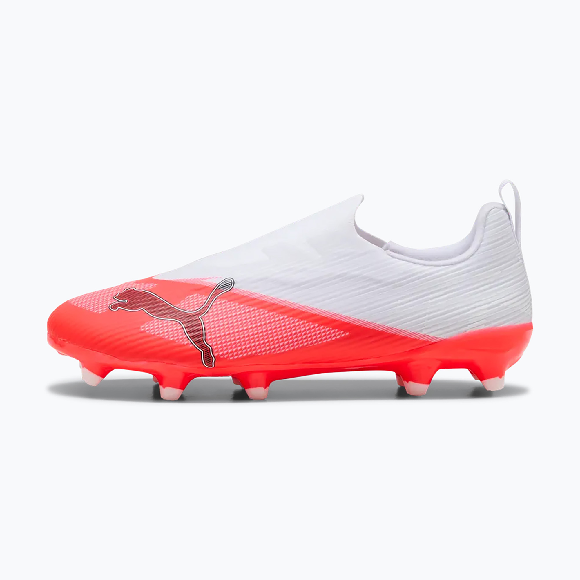 Detské kopačky PUMA Ultra 7 Match LL FG/AG Jr ultra red/puma black/puma white