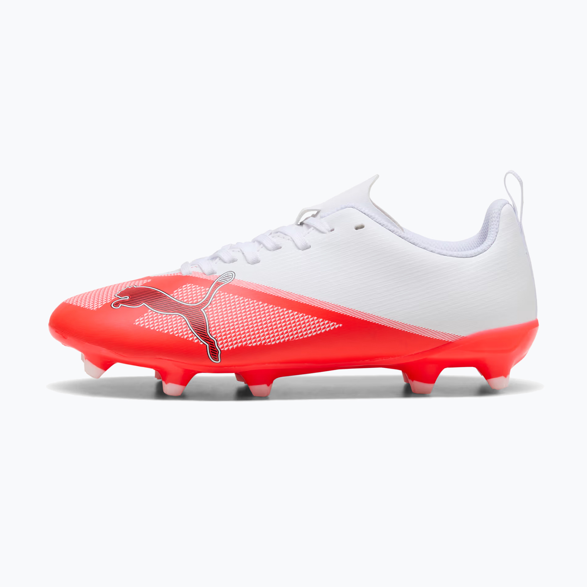 Детски футболни обувки Puma Ultra 7 Play FG/AG Jr Ultra Red/Puma Black/Puma White