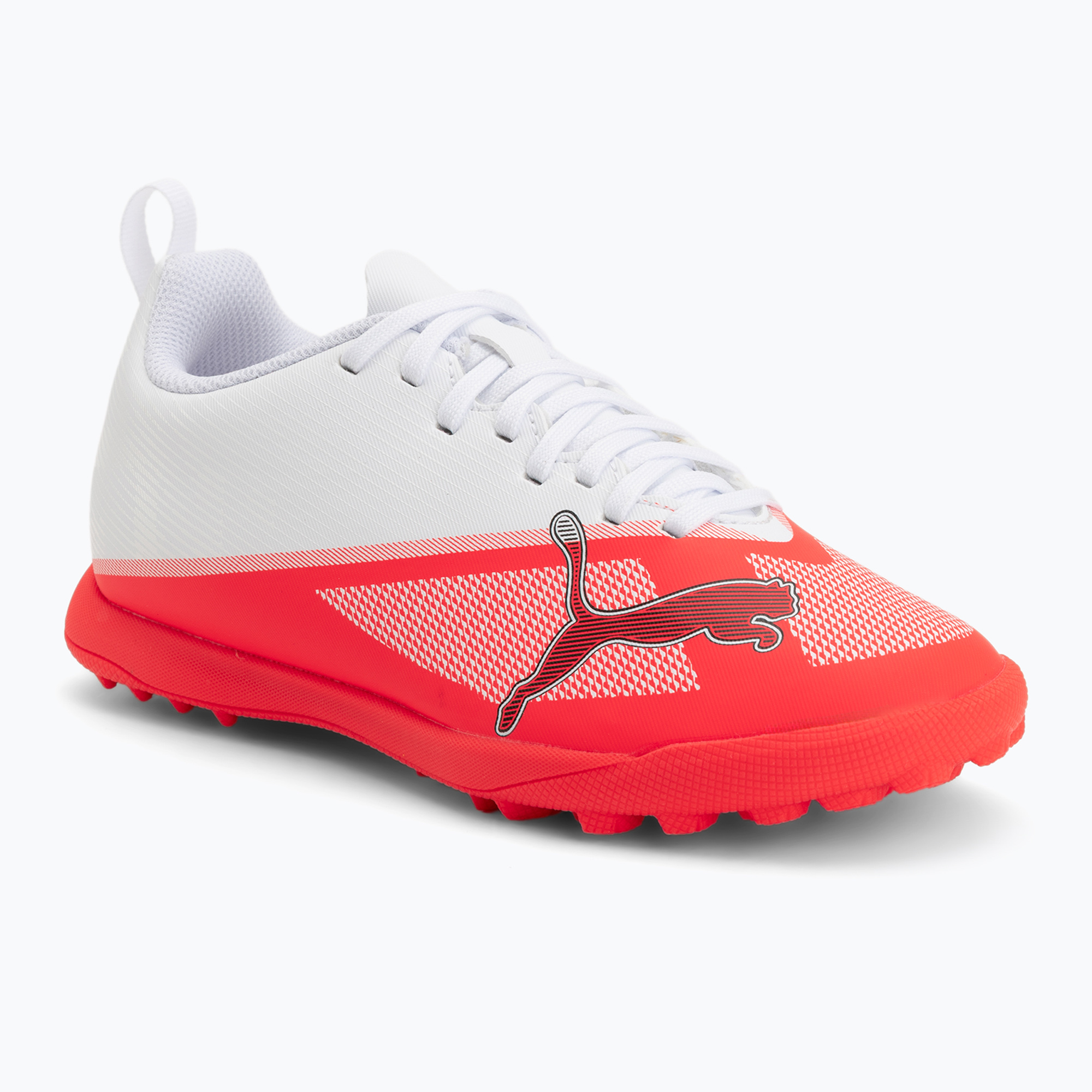 Detské kopačky PUMA Ultra 7 Play TT Jr ultra red/puma black/puma white
