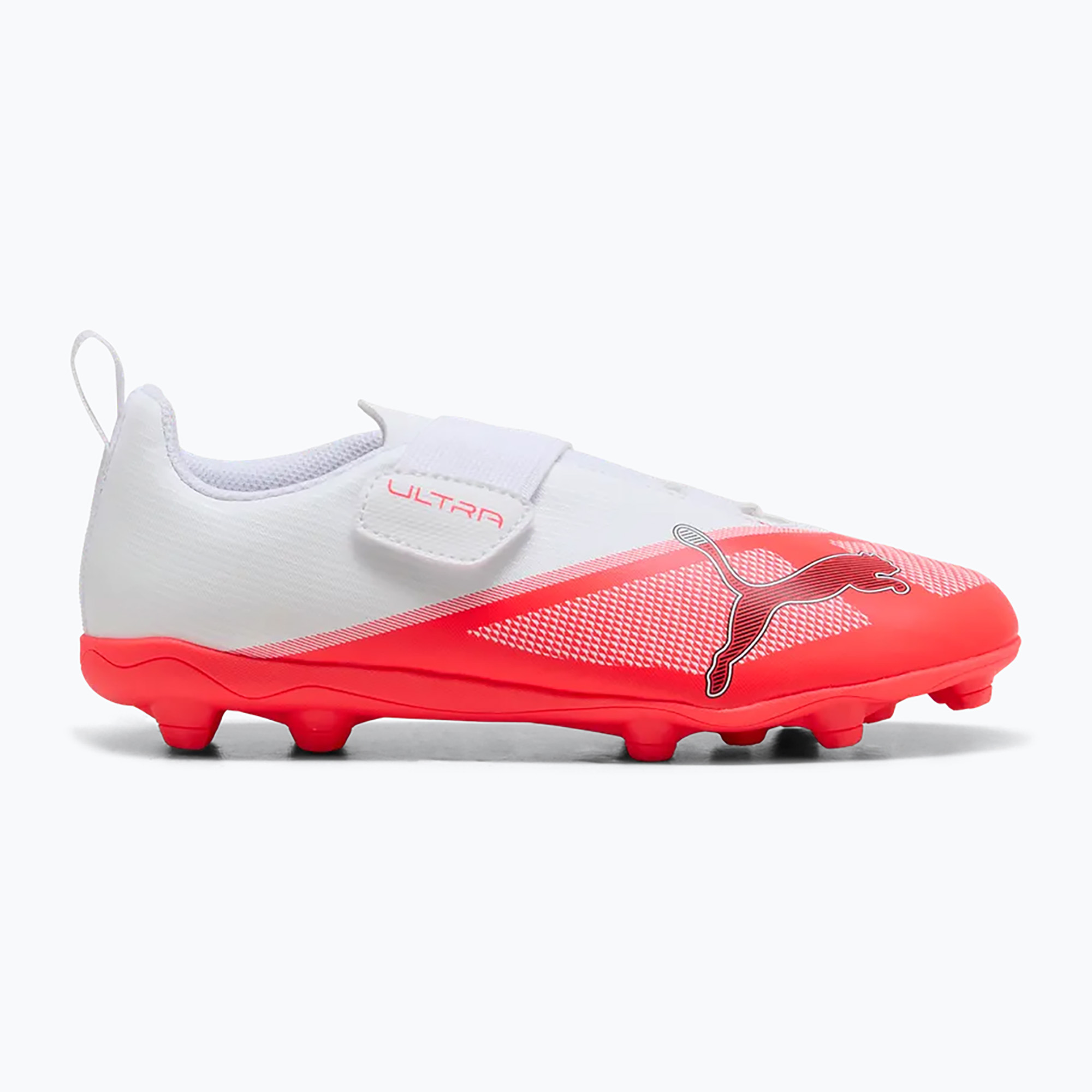 Detské kopačky PUMA Ultra 7 Play V FG/AG RB Jr ultra red/puma black/puma white