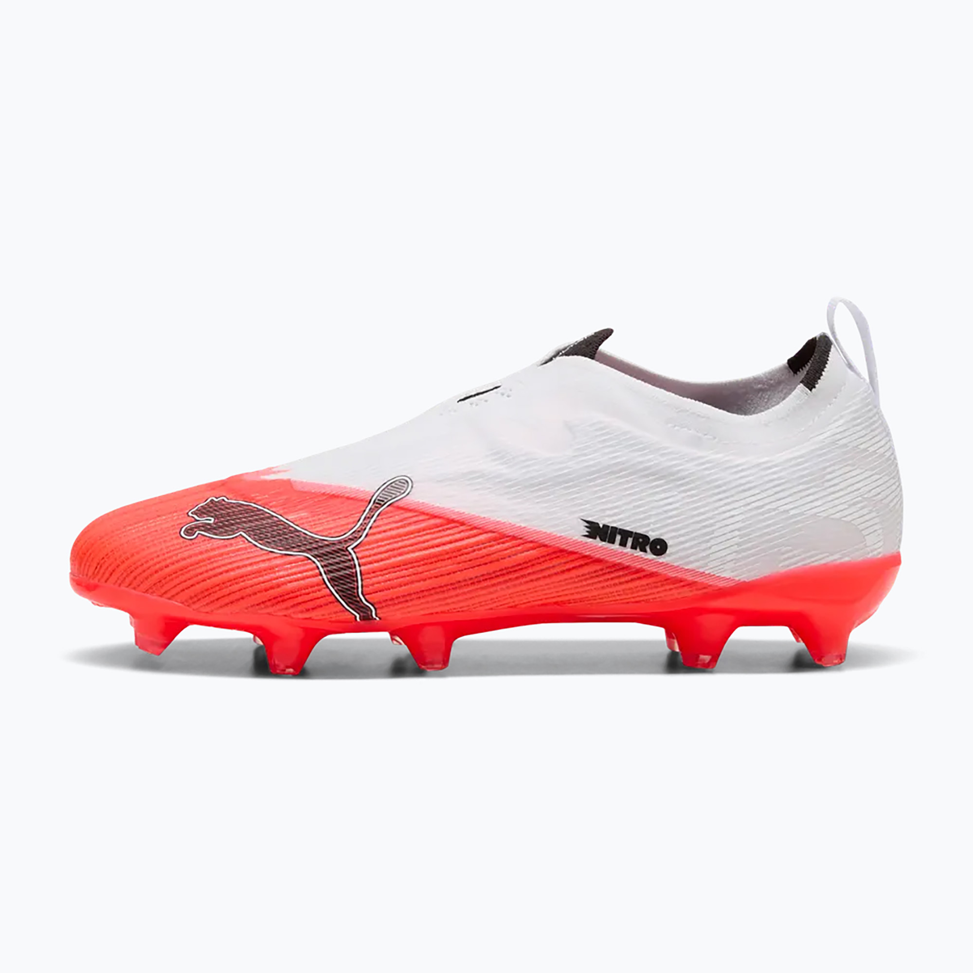 Detské kopačky PUMA Ultra Nitro 7 Ultimate LL FG/AG Jr ultra red/puma black/puma white