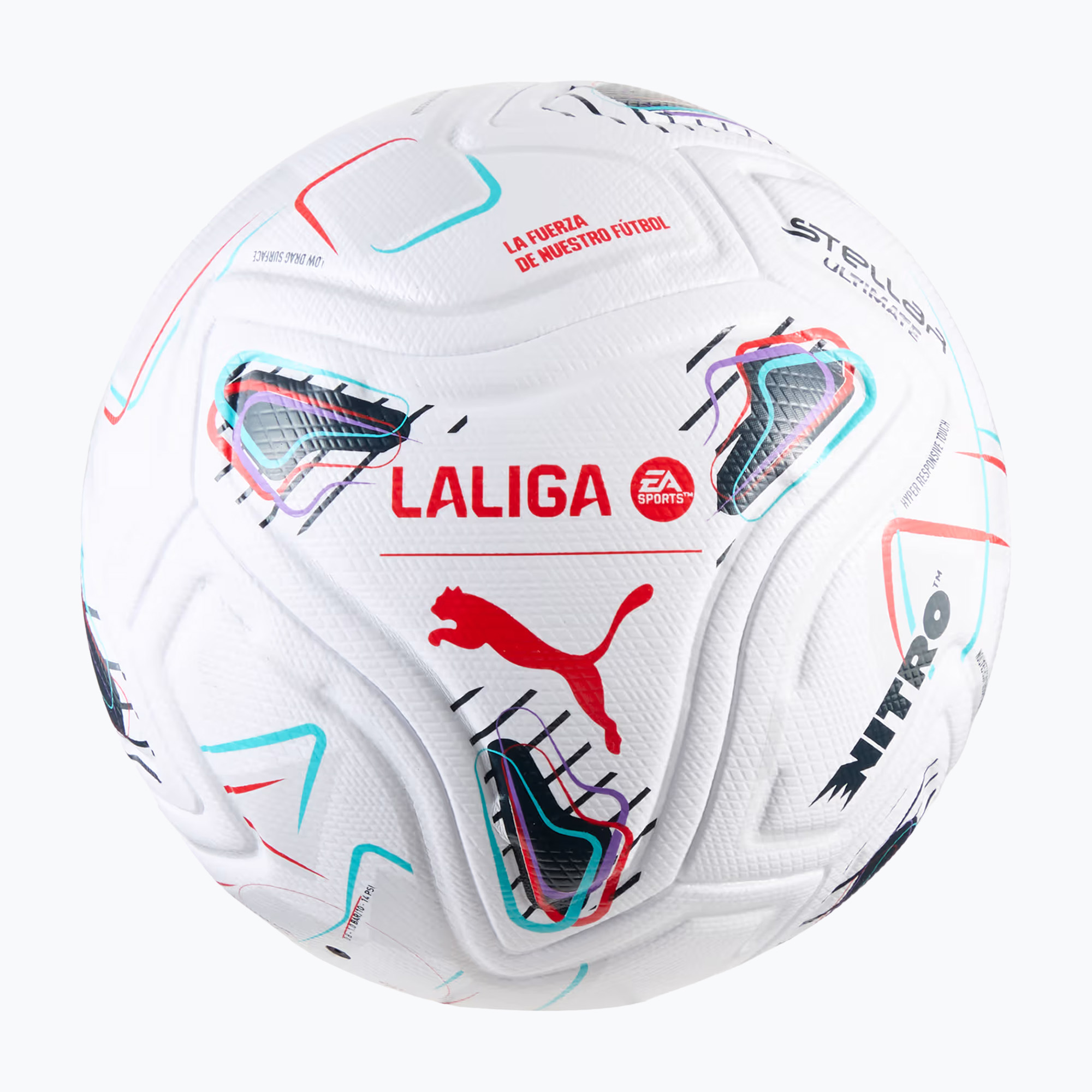 Futbalová lopta PUMA Stellar Nitro Ultimate LALIGA puma white