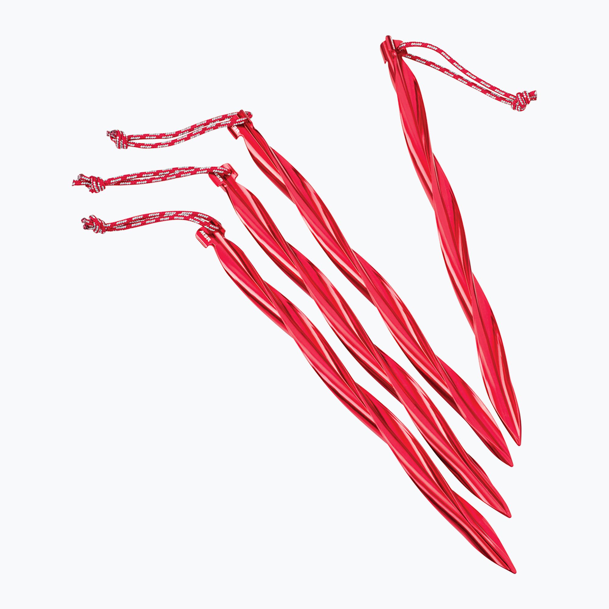 Śledzie do namiotu MSR Cyclone Stake Kit 4 szt. red 