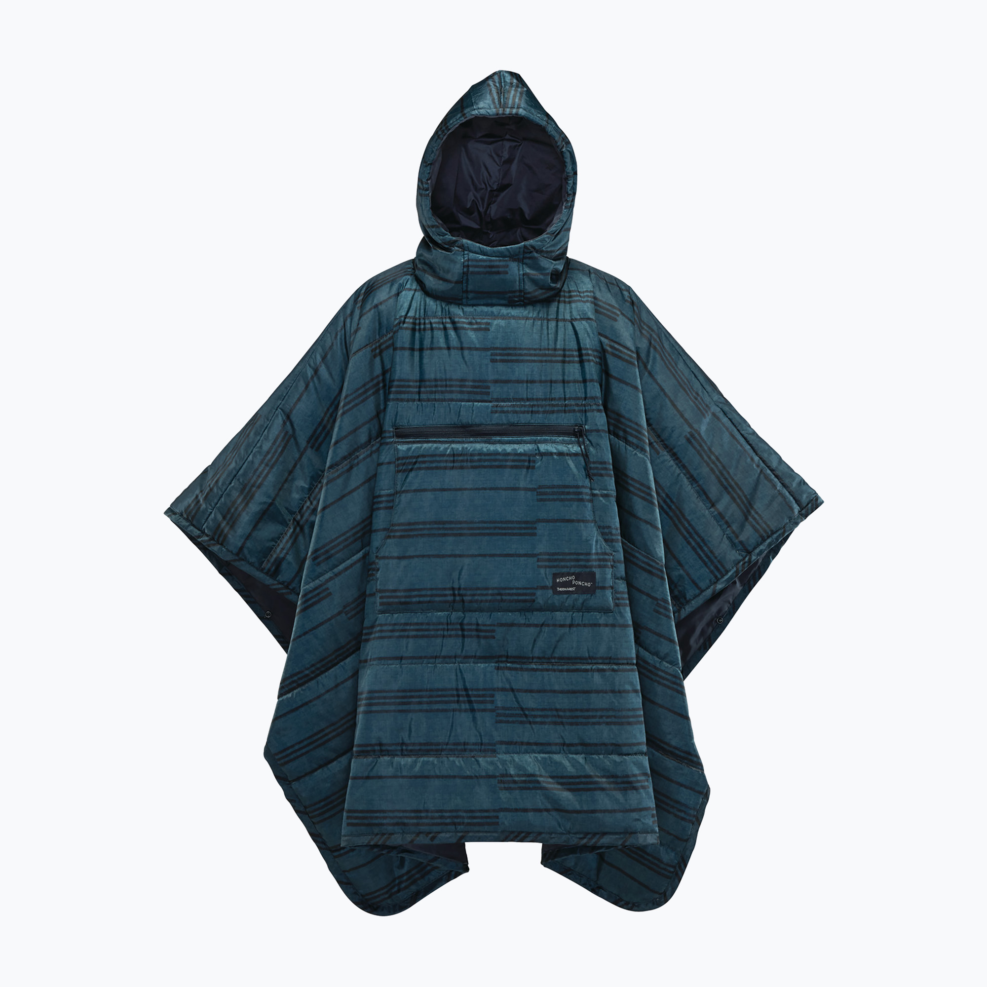 Peleryna turystyczna Therm-a-Rest Honcho blue print 