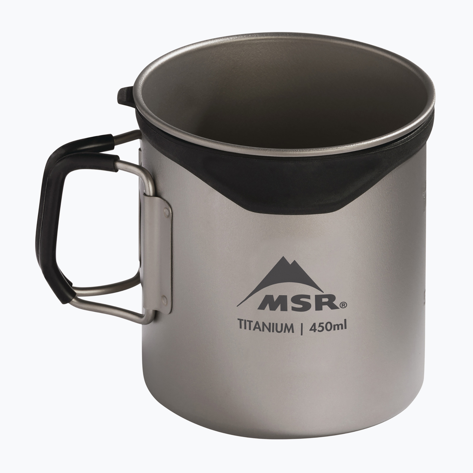 Kubek turystyczny MSR Titan Cup 450 ml titanium 