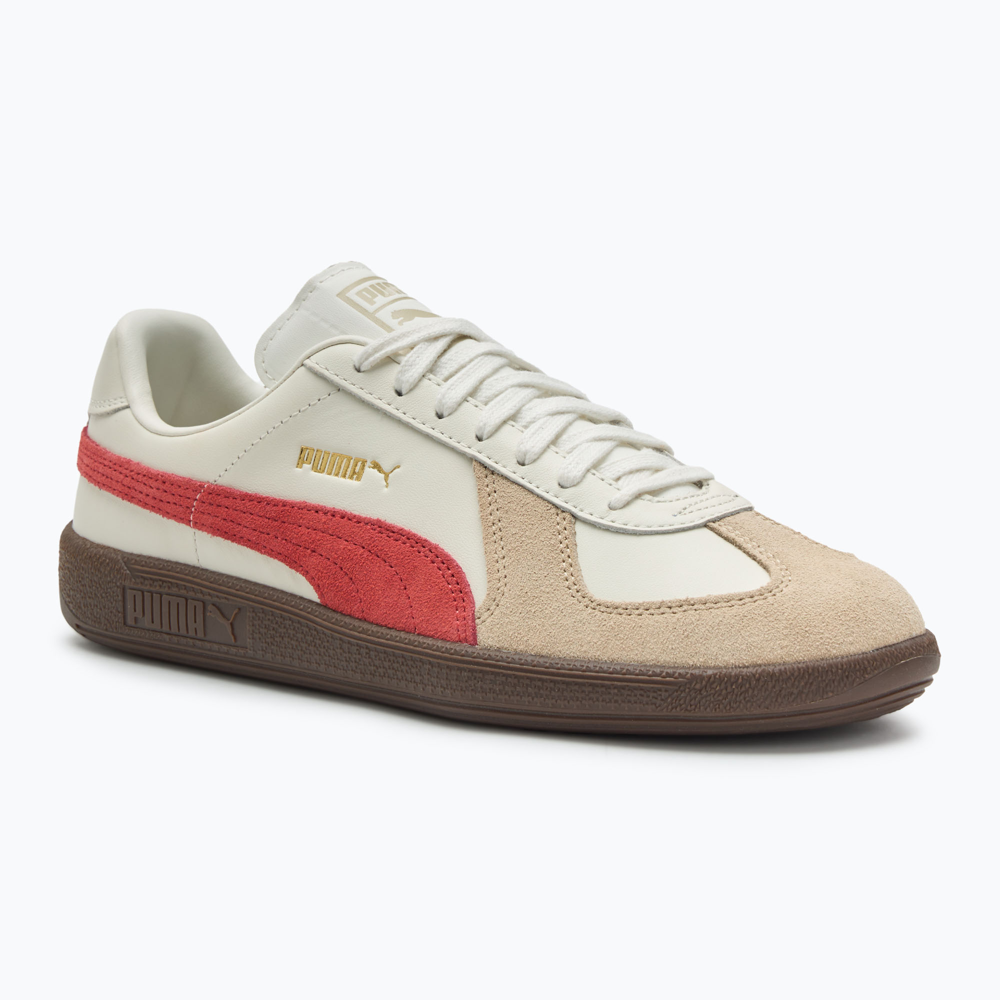 Buty PUMA Army Trainer warm white/granola/astro red 