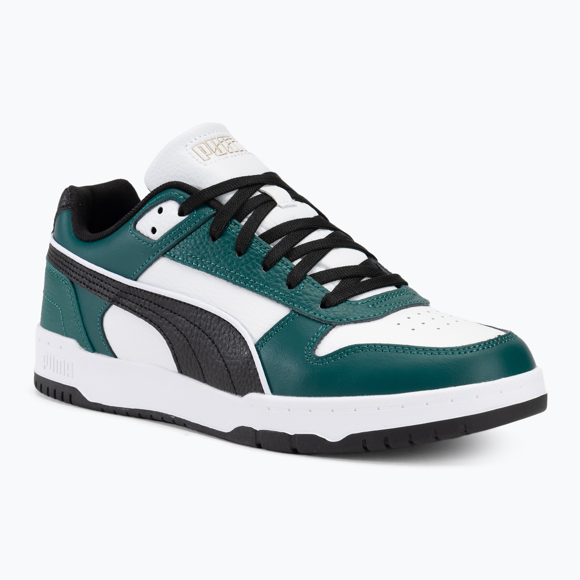 Buty PUMA RBD Game Low puma white/puma black/malachite/puma gold 