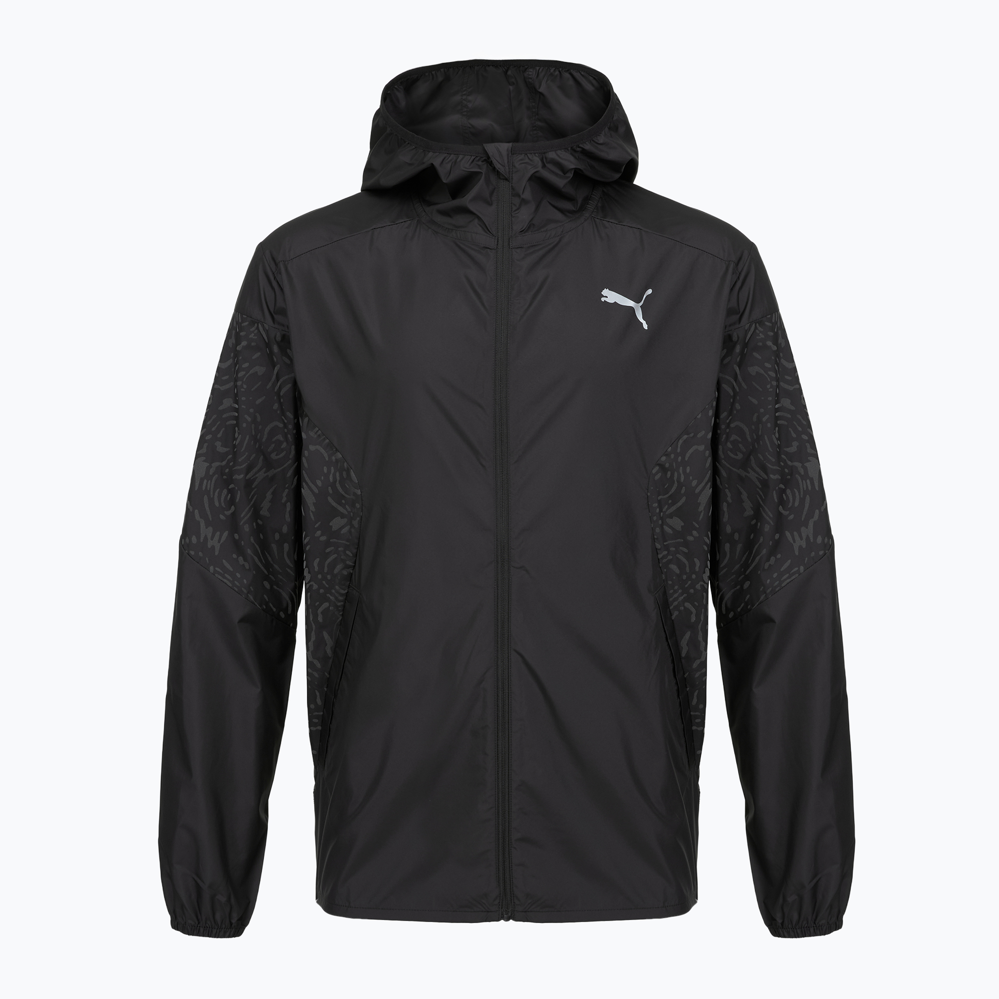 Kurtka do biegania męska Puma Run AOP Lightweight Jacket black