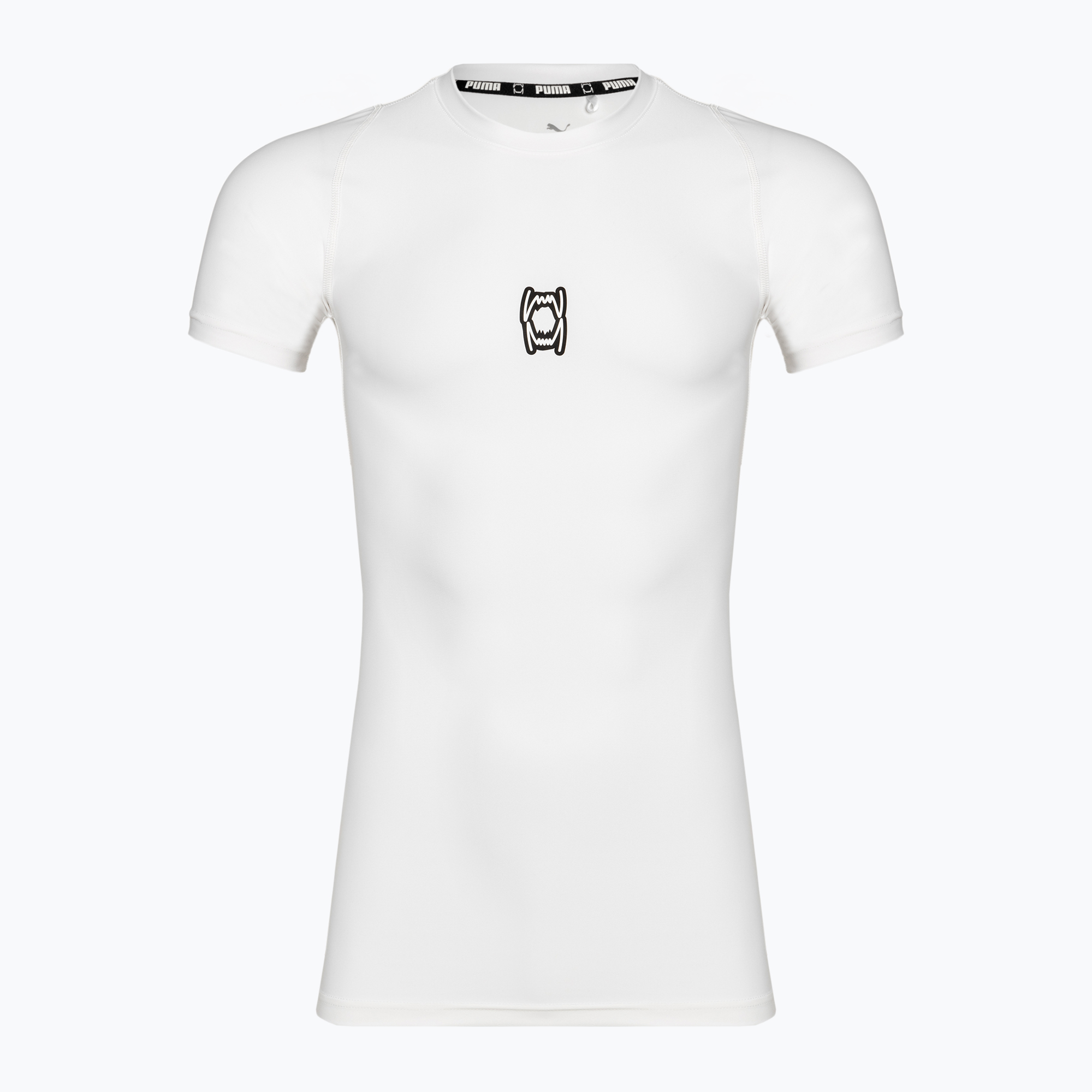 Koszulka koszykarska męska PUMA Hoops Team SS Baselayer puma white 