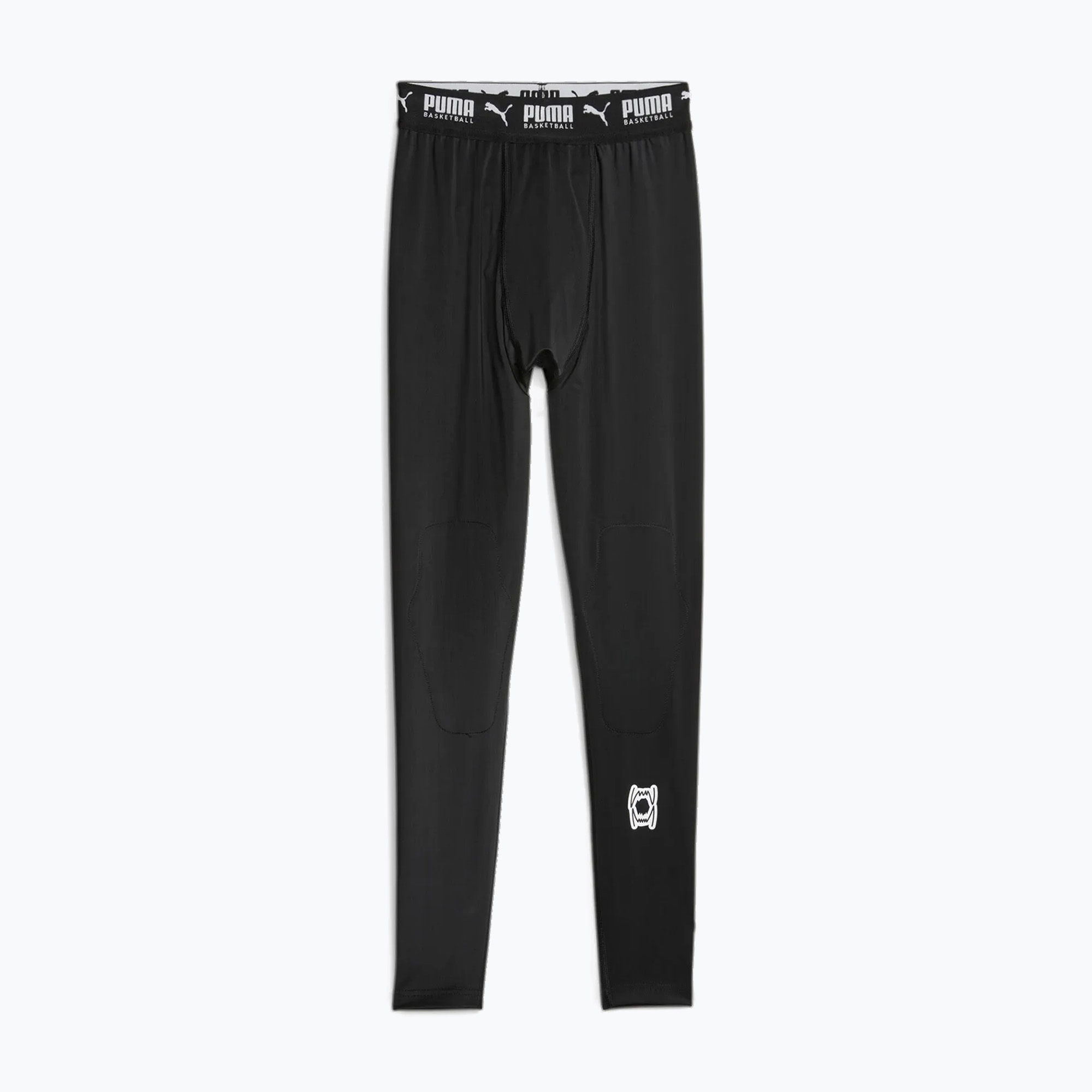 Legginsy koszykarskie męskie PUMA Hoops Team Full Baselayer puma black 