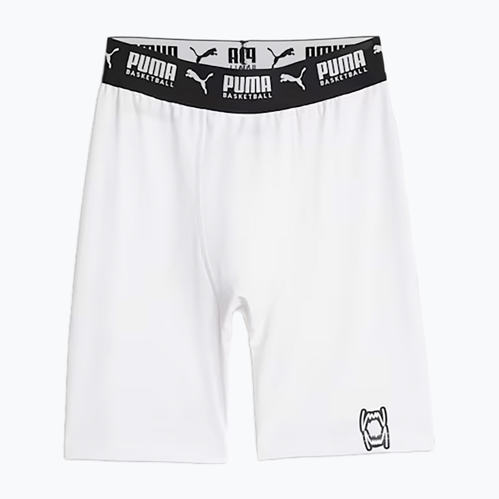 Spodenki koszykarskie męskie PUMA Hoops Team Baselayer puma white 