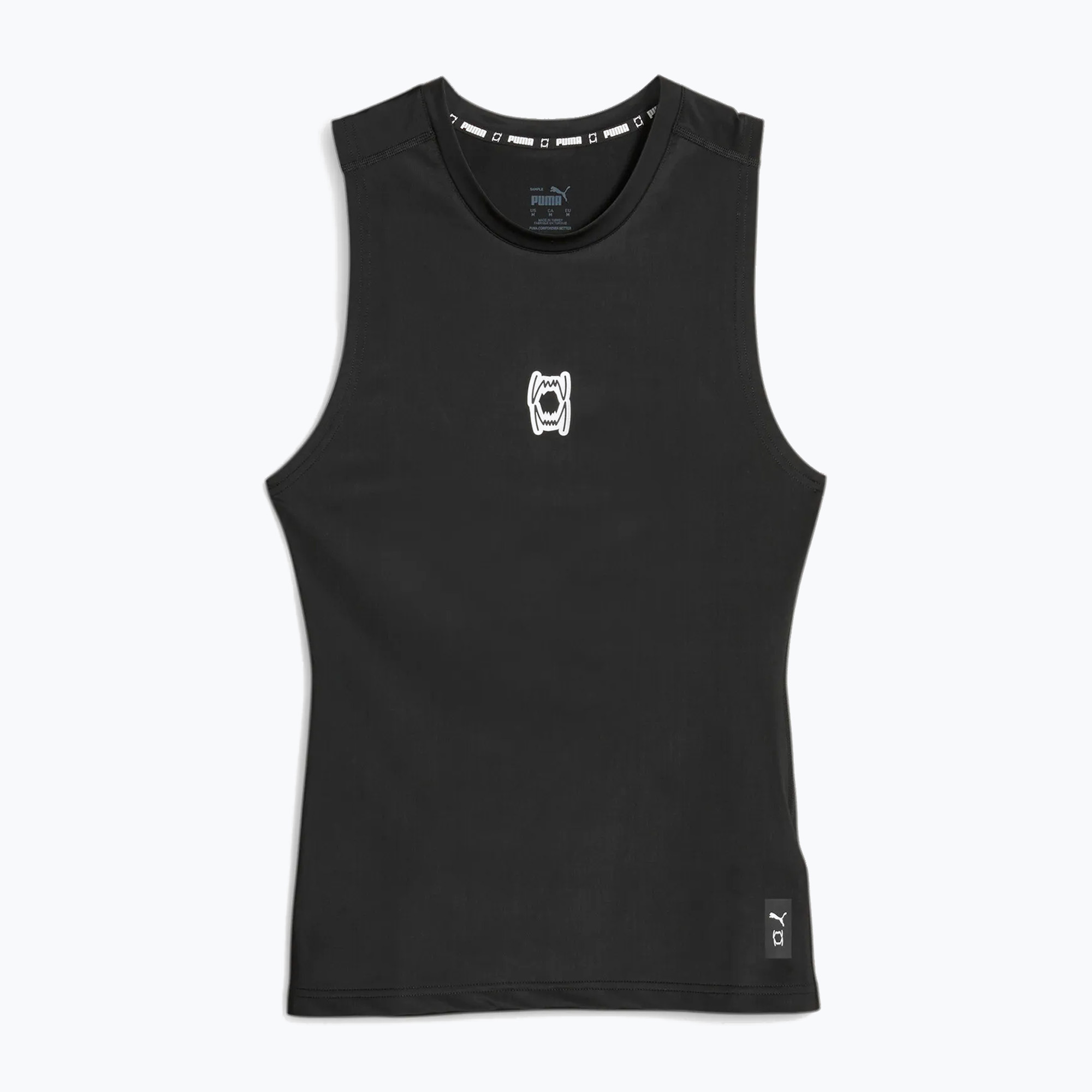Koszulka koszykarska męska PUMA Hoops Team Slvs Baselayer puma black 