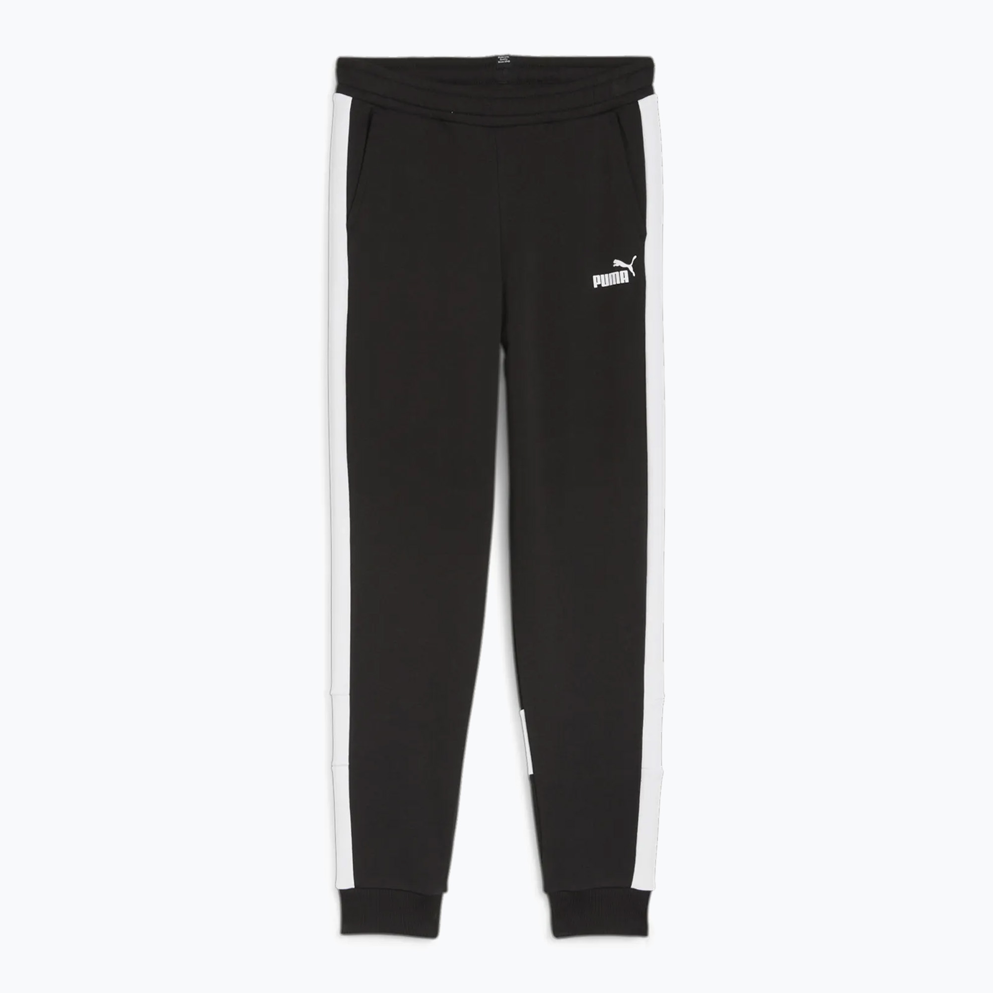 Spodnie dziecięce PUMA ESS Block Sweatpants TR puma black 