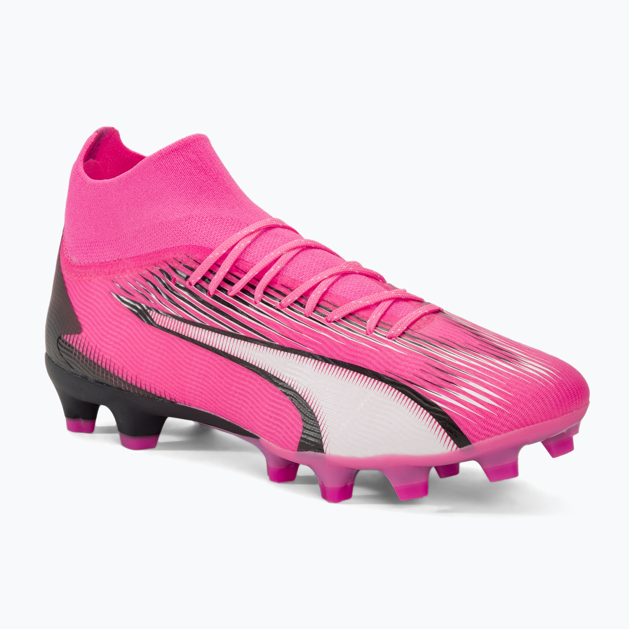 Buty piłkarskie PUMA Ultra Pro FG/AG poison pink/puma white/puma black 
