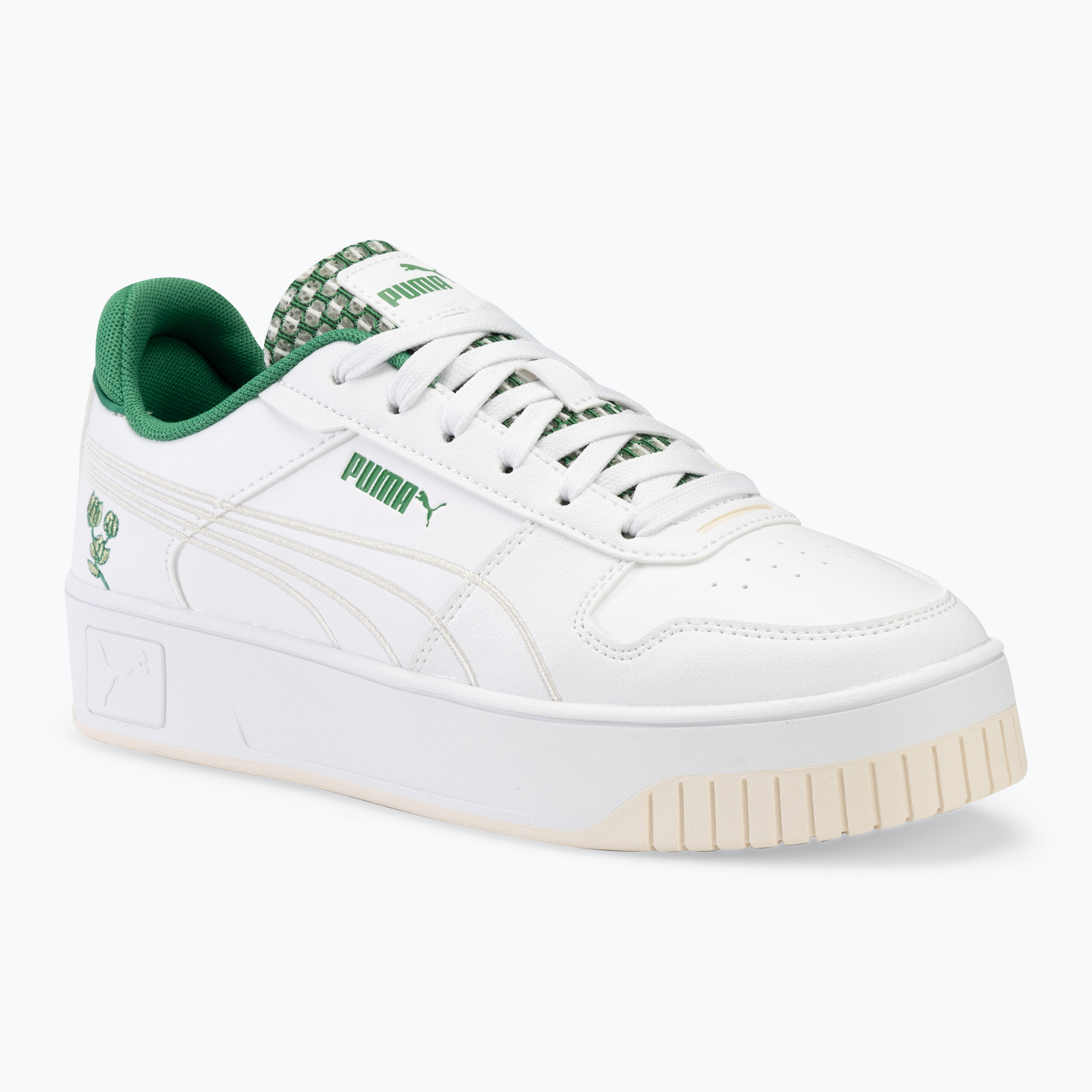 Buty damskie PUMA Carina Street Blossom puma white/sugared almond/archive green 