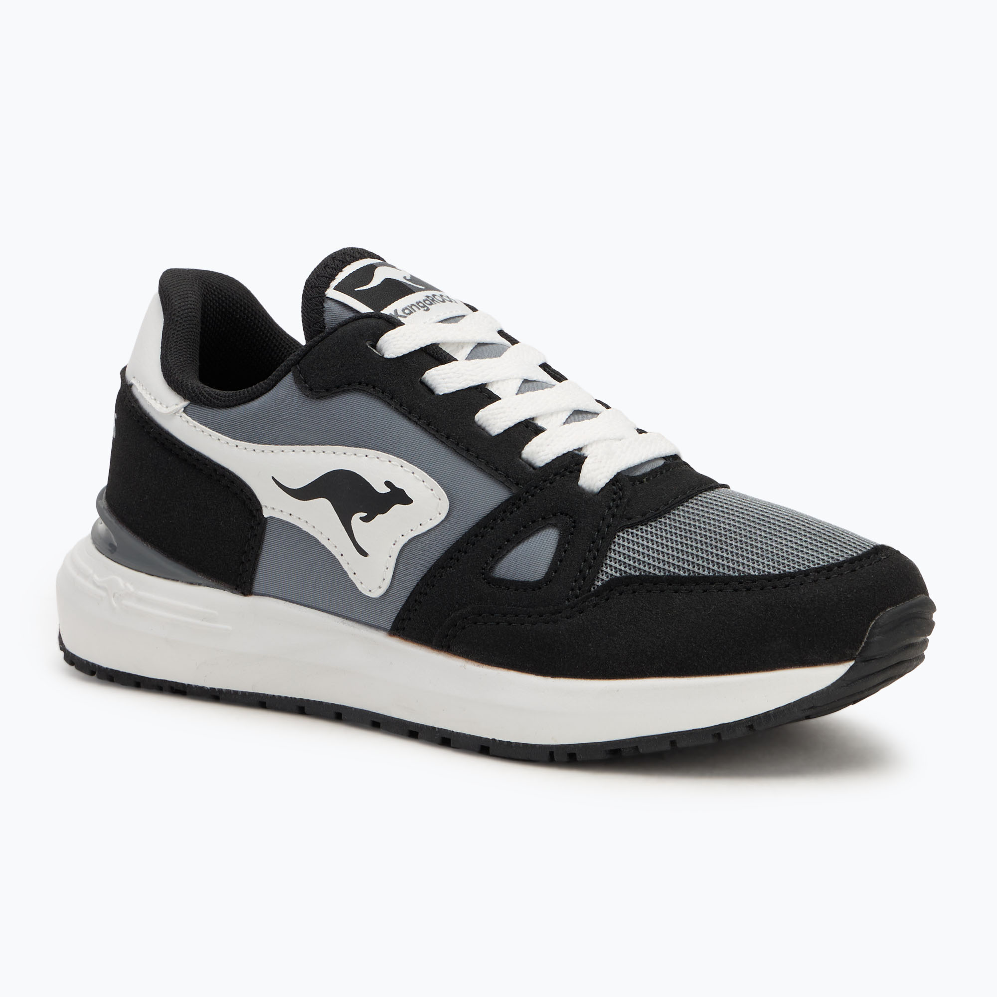 Buty dziecięce KangaROOS K-Sneak Jay jet black/steel grey 
