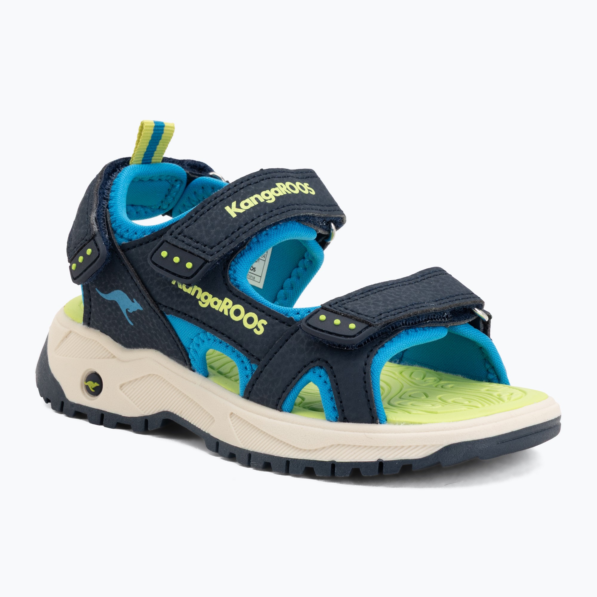 Детски сандали Kangaroos K-AS Ture dk navy/lime