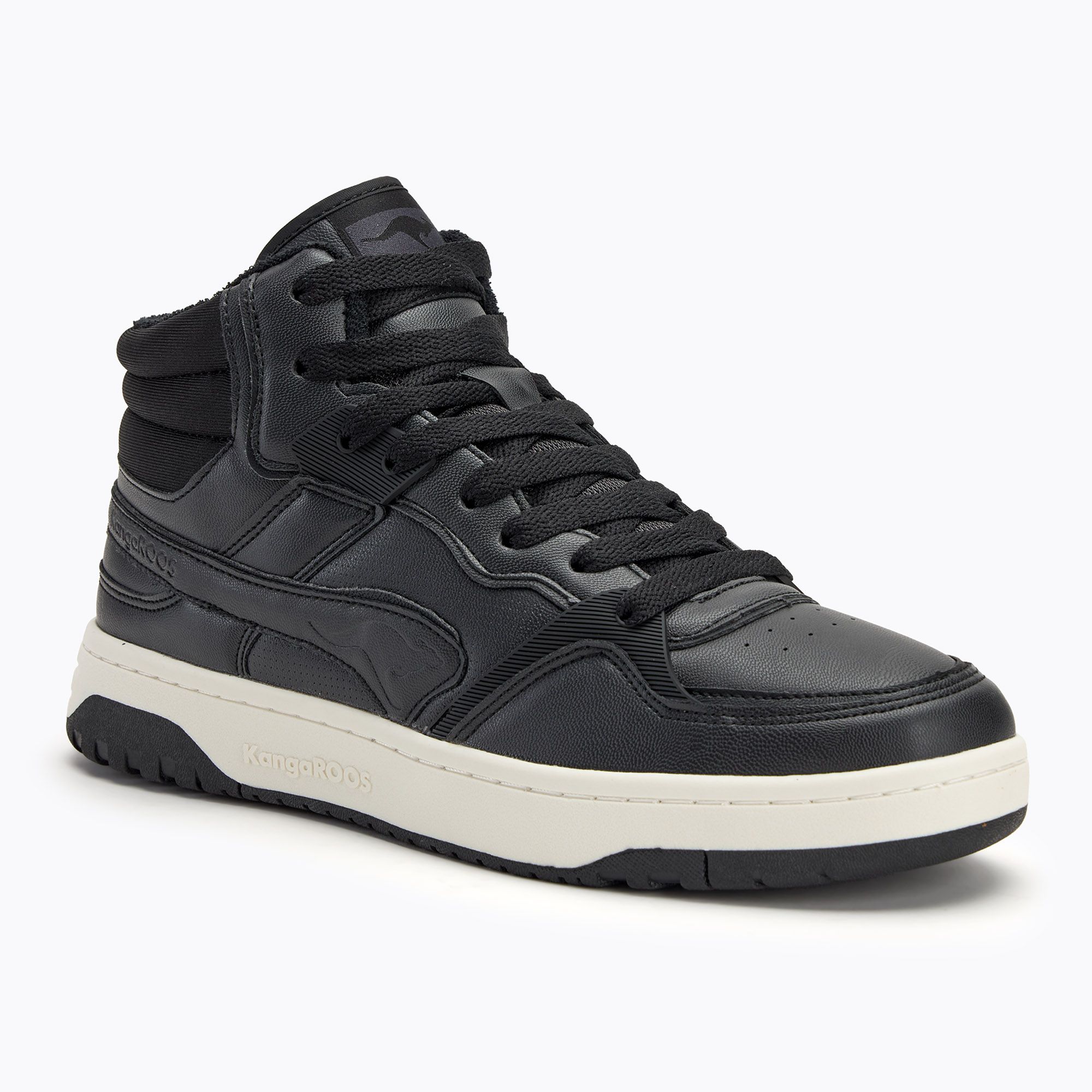 Buty męskie KangaROOS K-Draft Tony Mid jet black/cool beige 