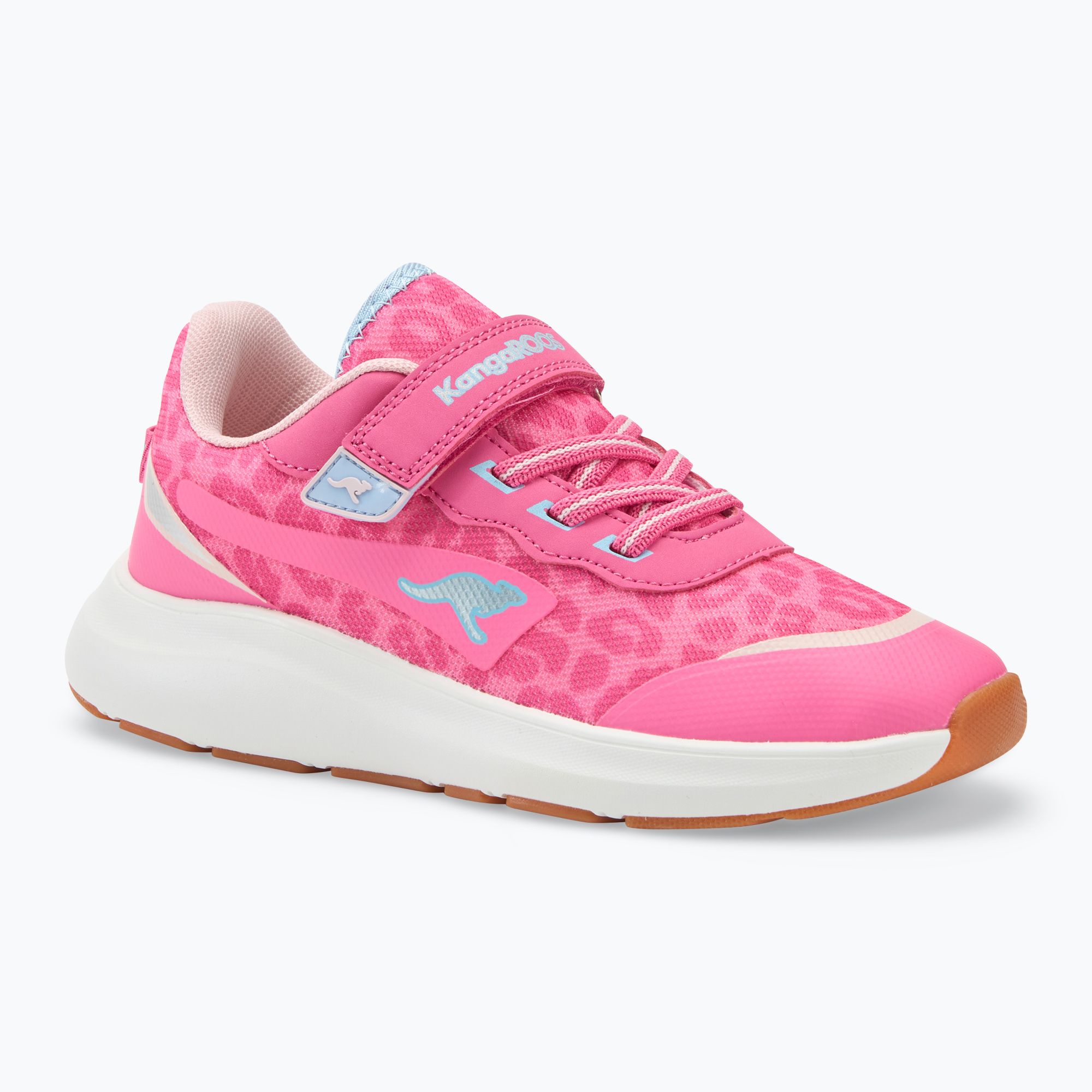 Buty dziecięce KangaROOS KB-Fancy EV daisy pink/blue sky 