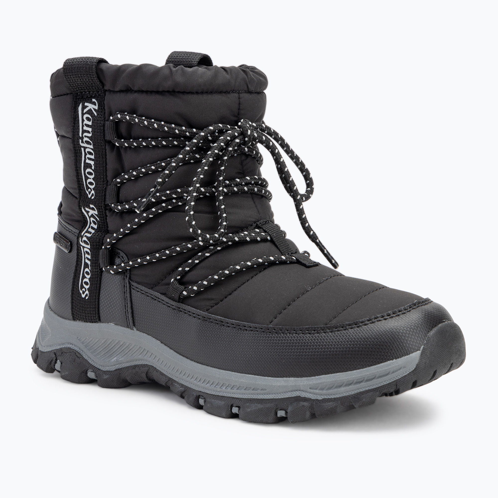 Śniegowce damskie KangaROOS K-FW Shego jet black/steel grey 