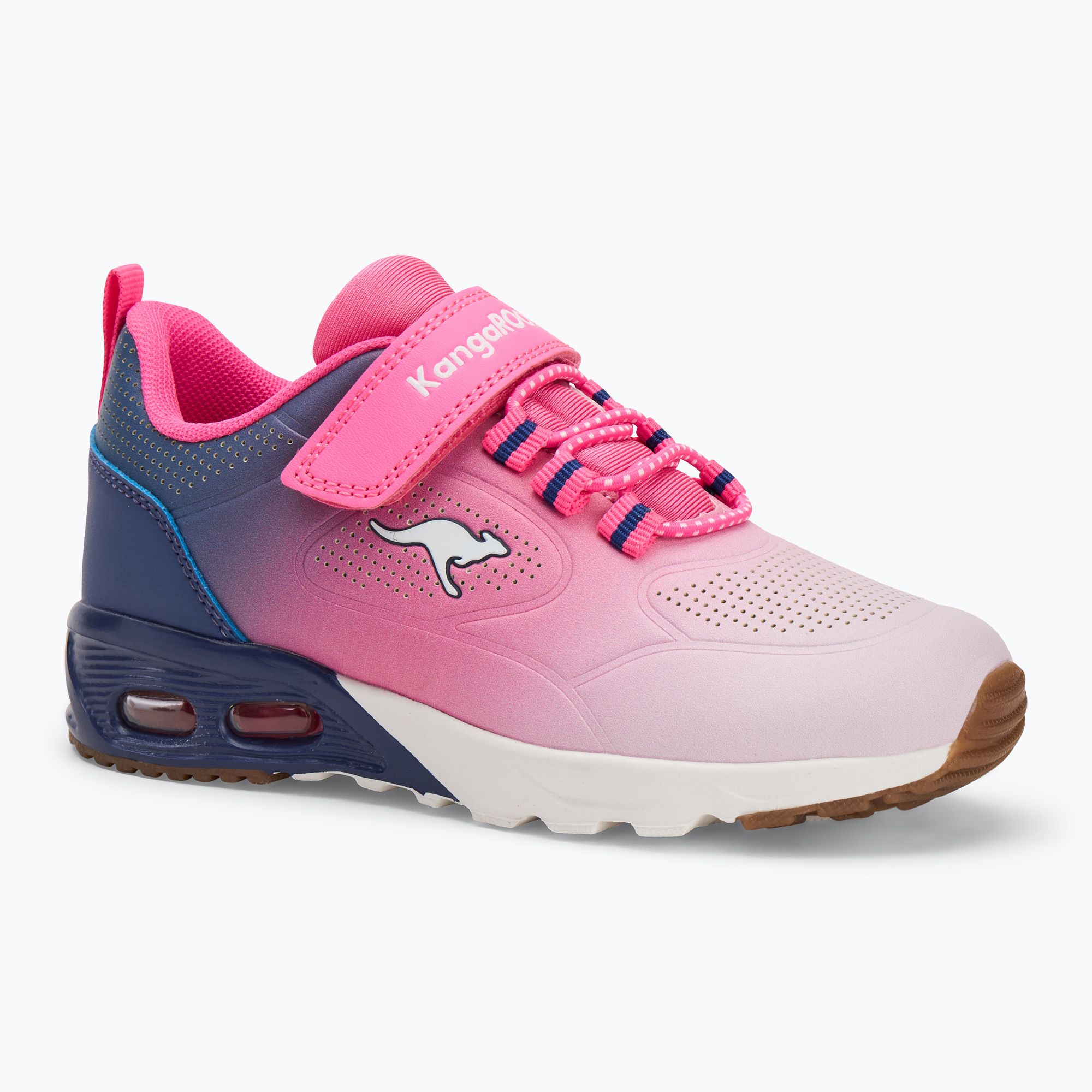 Buty dziecięce KangaROOS KX-Bases EV neon pink/white 
