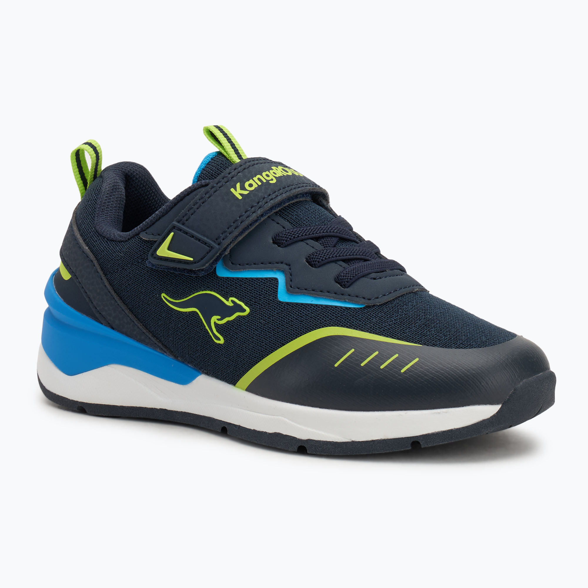 KangaROOS KD-Batter EV dark navy/lime detská obuv (KD-Batter EV 10270-000-4054)
