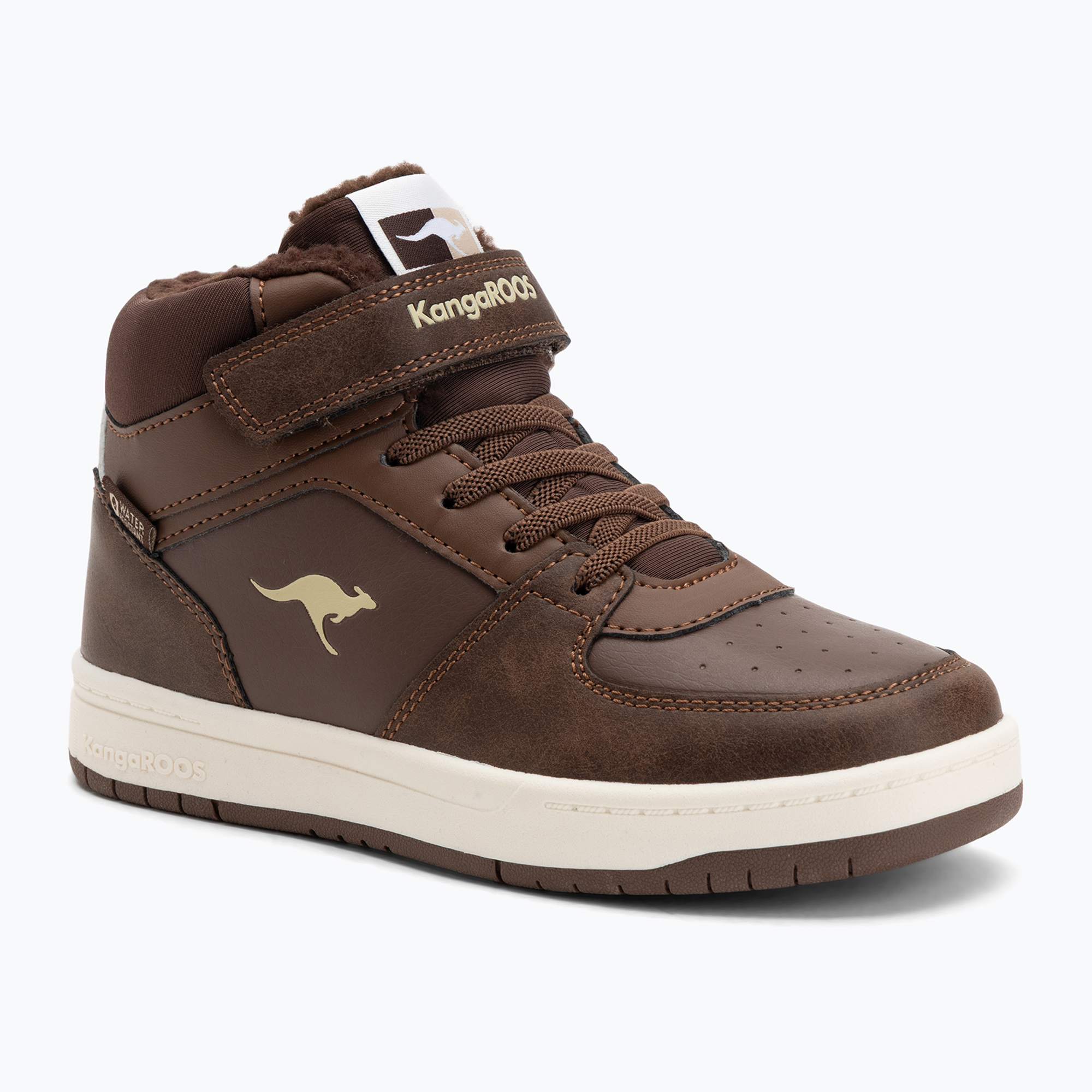 Buty dziecięce KangaROOS K-CP Bound Mid EV slate black/blond wood 