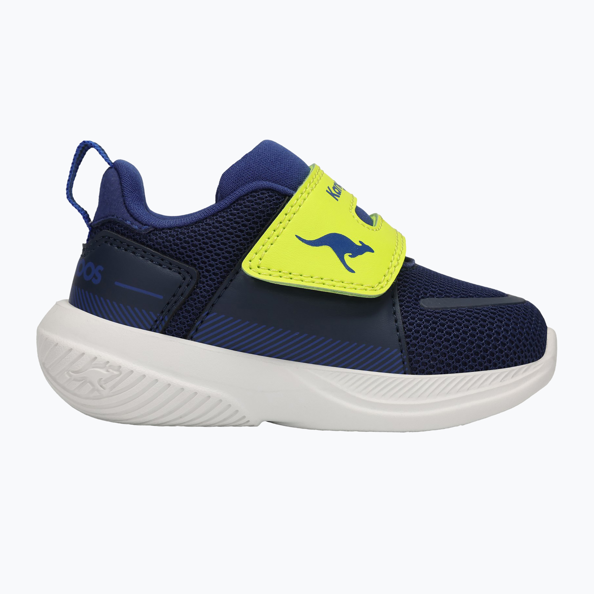 Buty dziecięce KangaROOS K-RDI Puddle V k blue/sulphur spring 