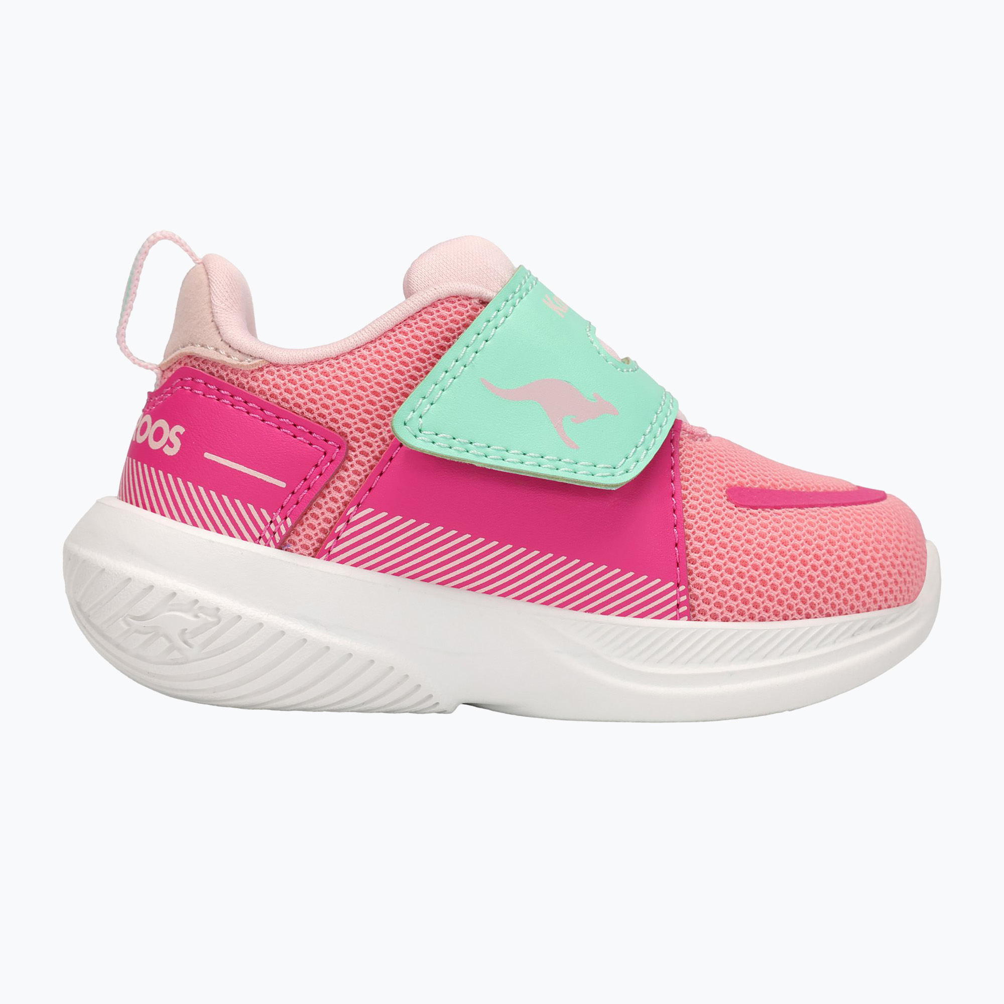 Buty dziecięce KangaROOS K-RDI Puddle V rose/cabbage 