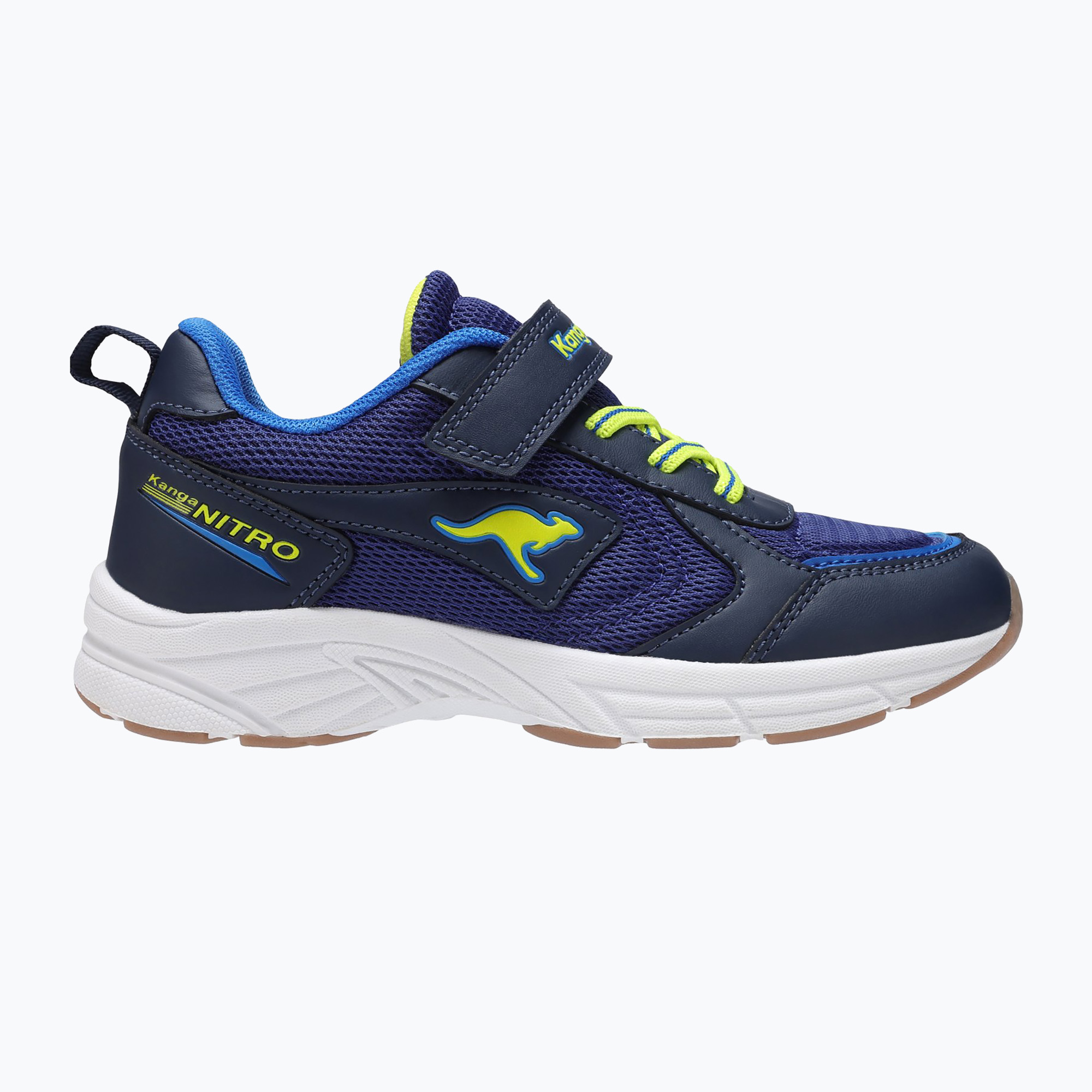 Buty dziecięce KangaROOS K-Ni Chino EV dk navy/neon yellow 