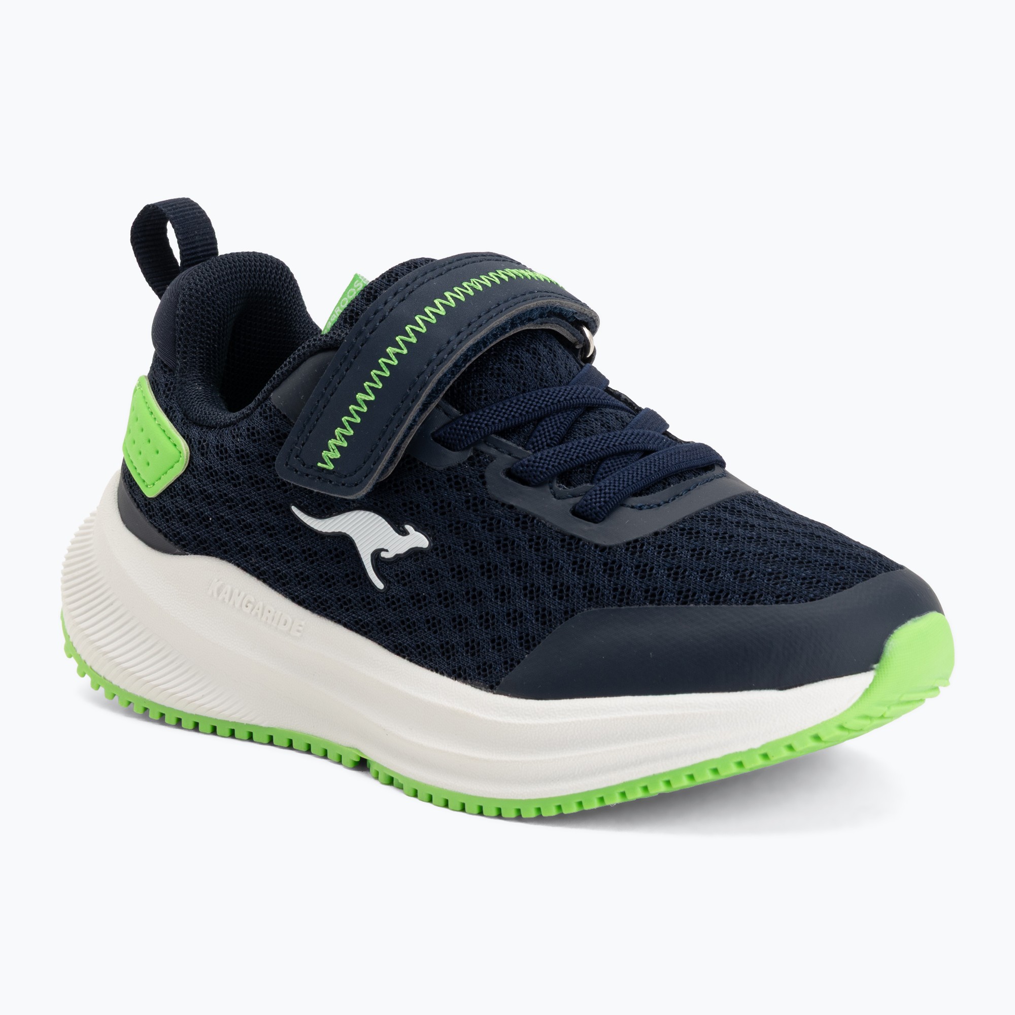 Детски обувки KangaROOS K-RDK Fam EV dr navy/lime