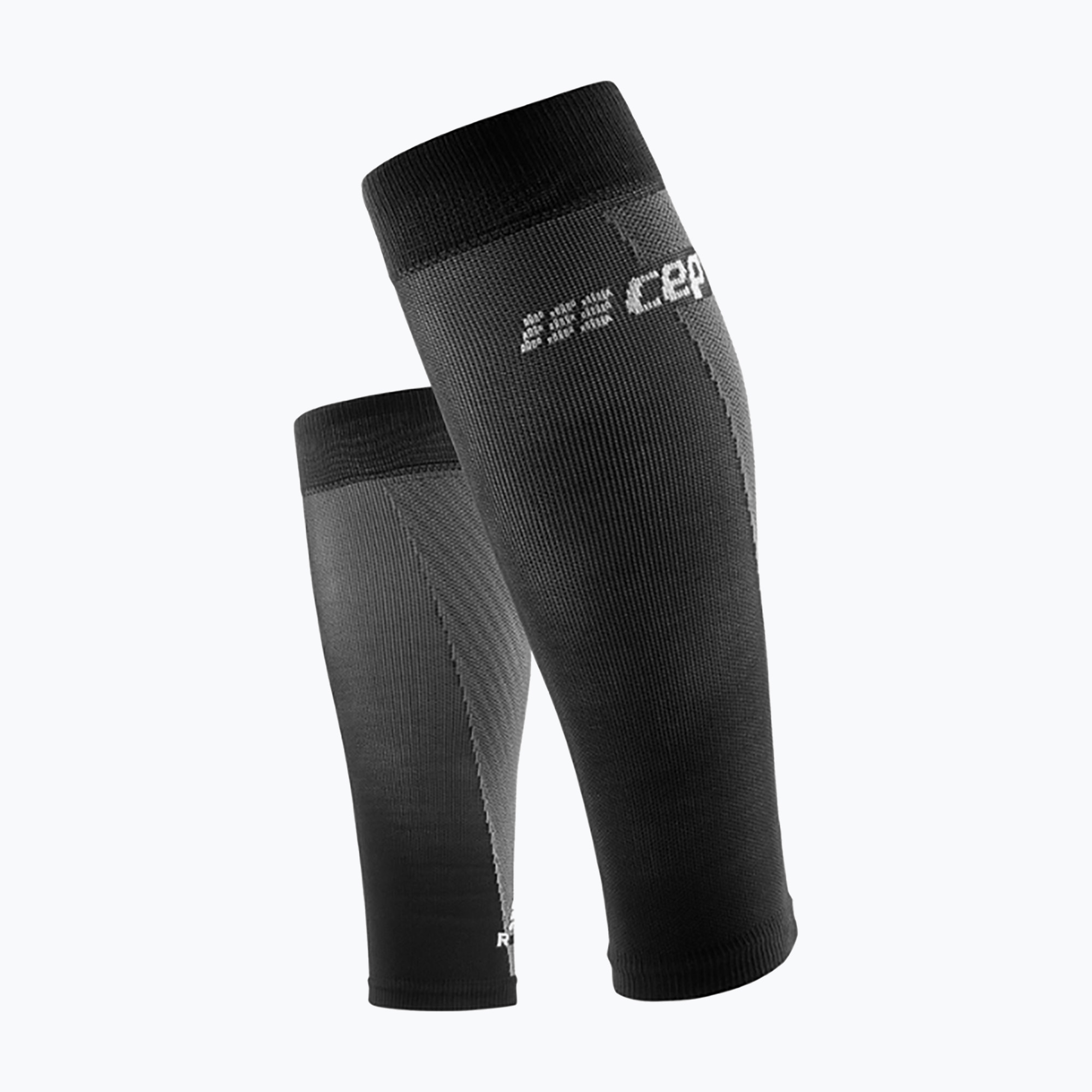 Opaski kompresyjne na łydki męskie CEP Ultralight Calf black/grey 
