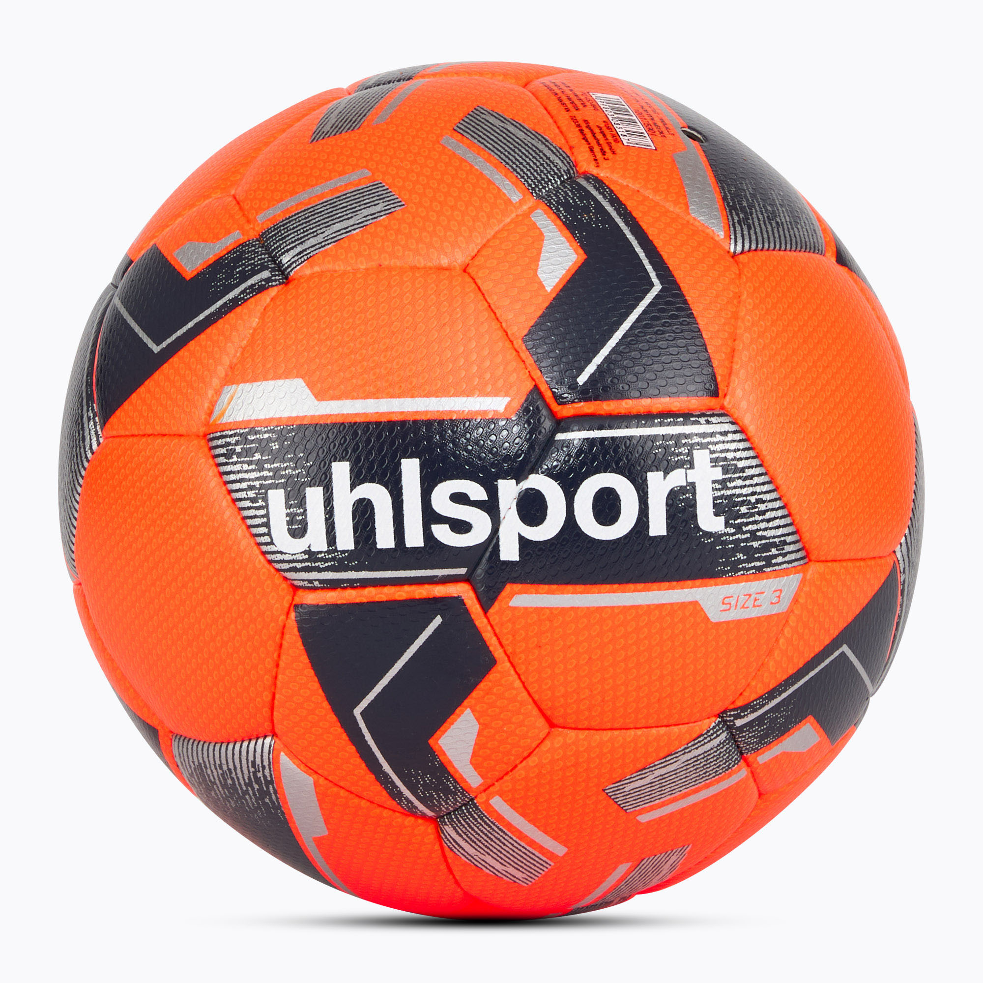Футболна топка uhlsport 290 Ultra Lite Addglue fluo orange/marine/silber размер 3