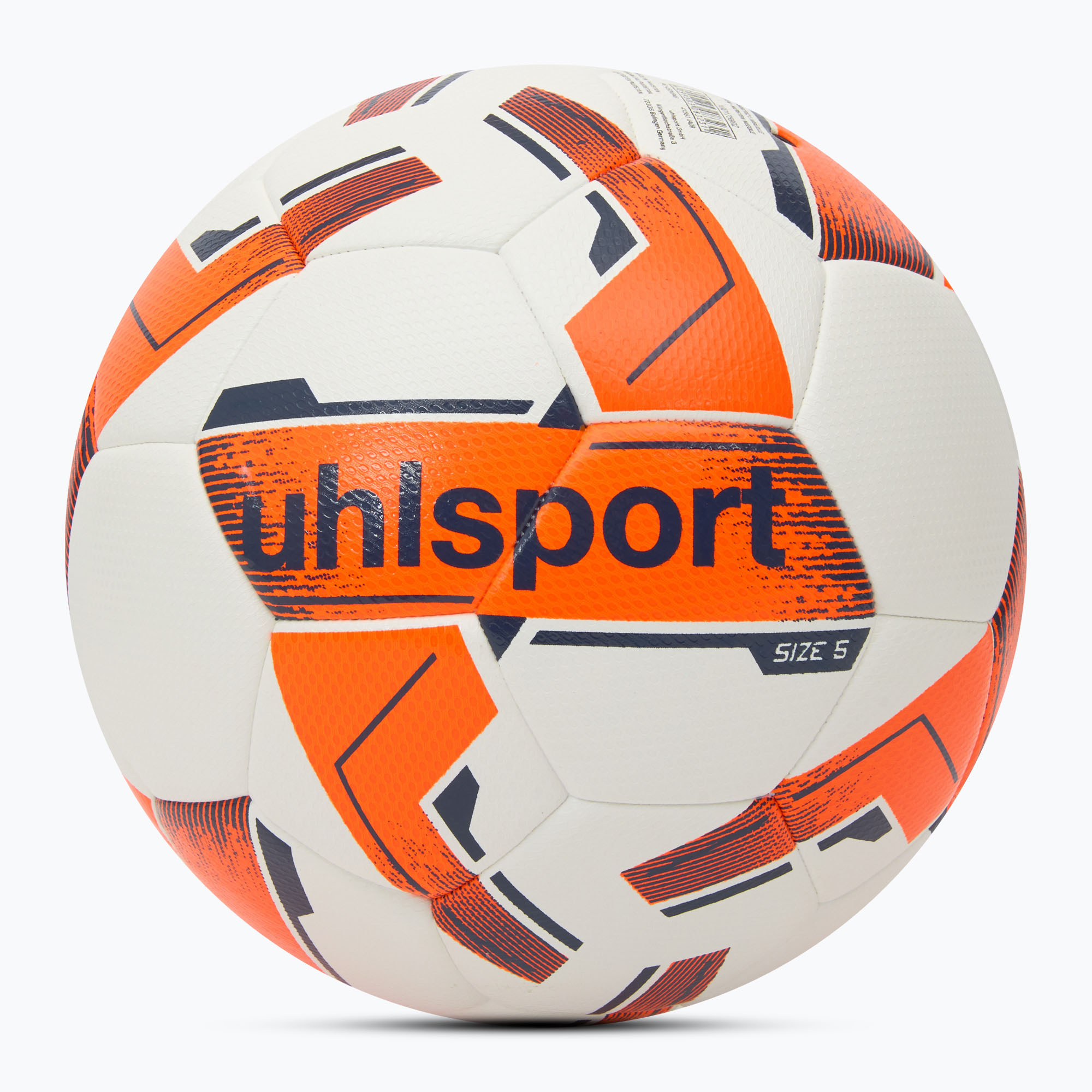 Pallone da Calcio uhlsport 290 Ultra Lite Addglue bianco / arancio fluo / marina dimensioni 5 (5) (290 Ultra Lite Addglue 100175902)