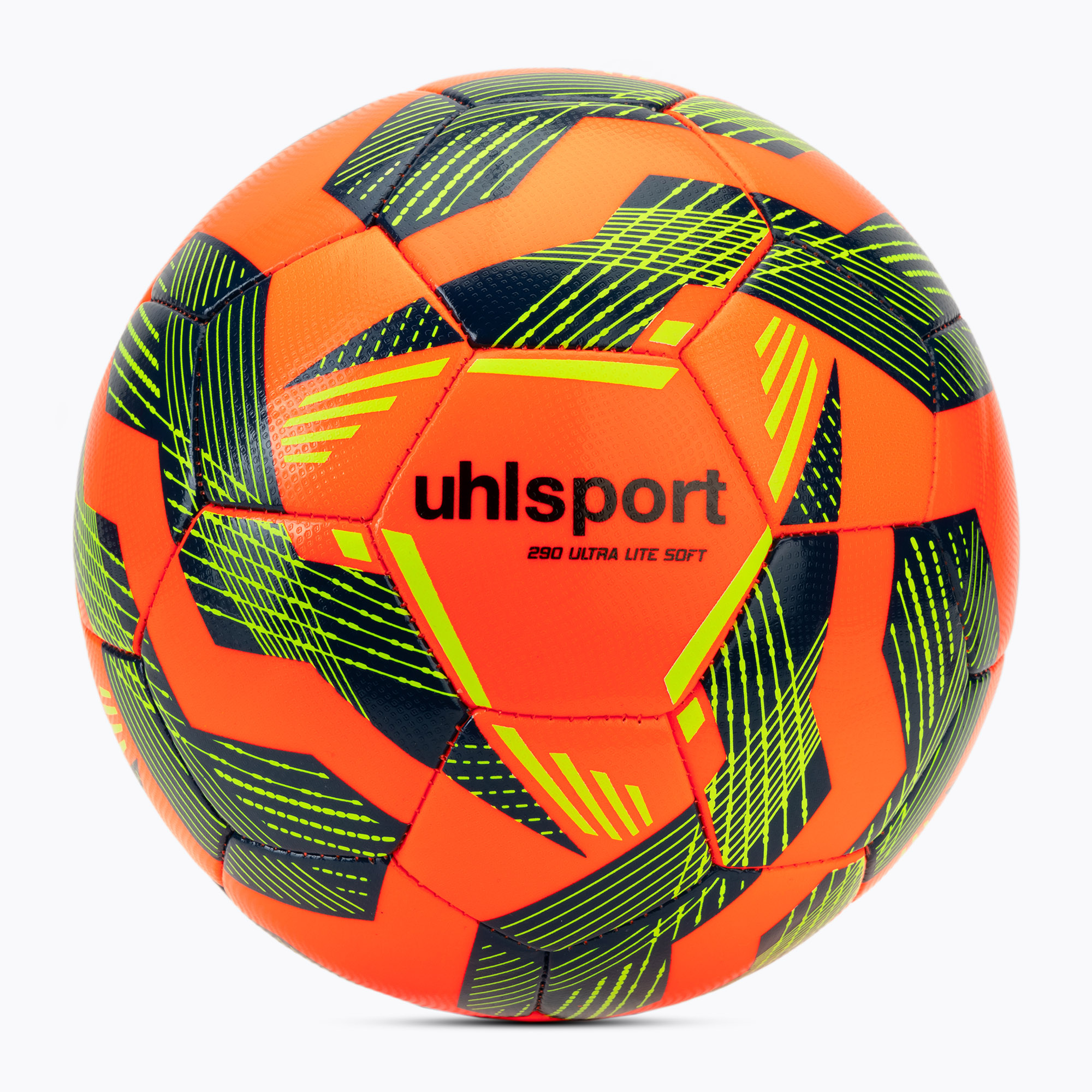 Футбол uhlsport Ultra Lite Soft 290 fluo orange/navy/fluo yellow размер 3