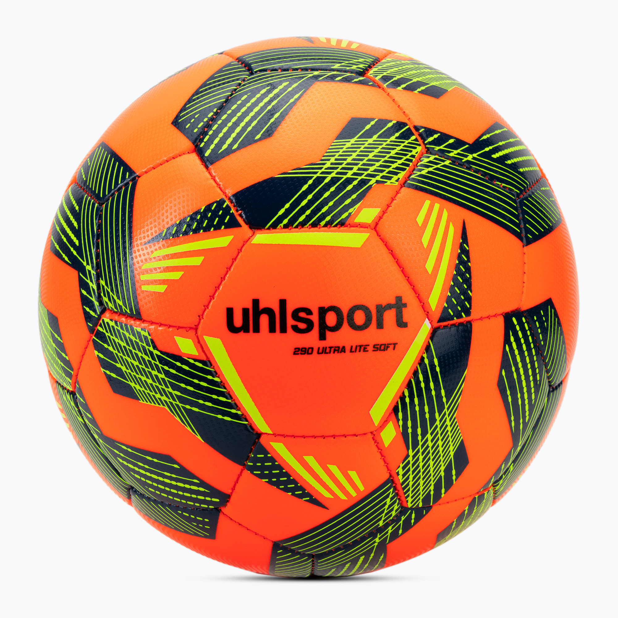 Футбол uhlsport Ultra Lite Soft 290 fluo orange/navy/fluo yellow размер 4