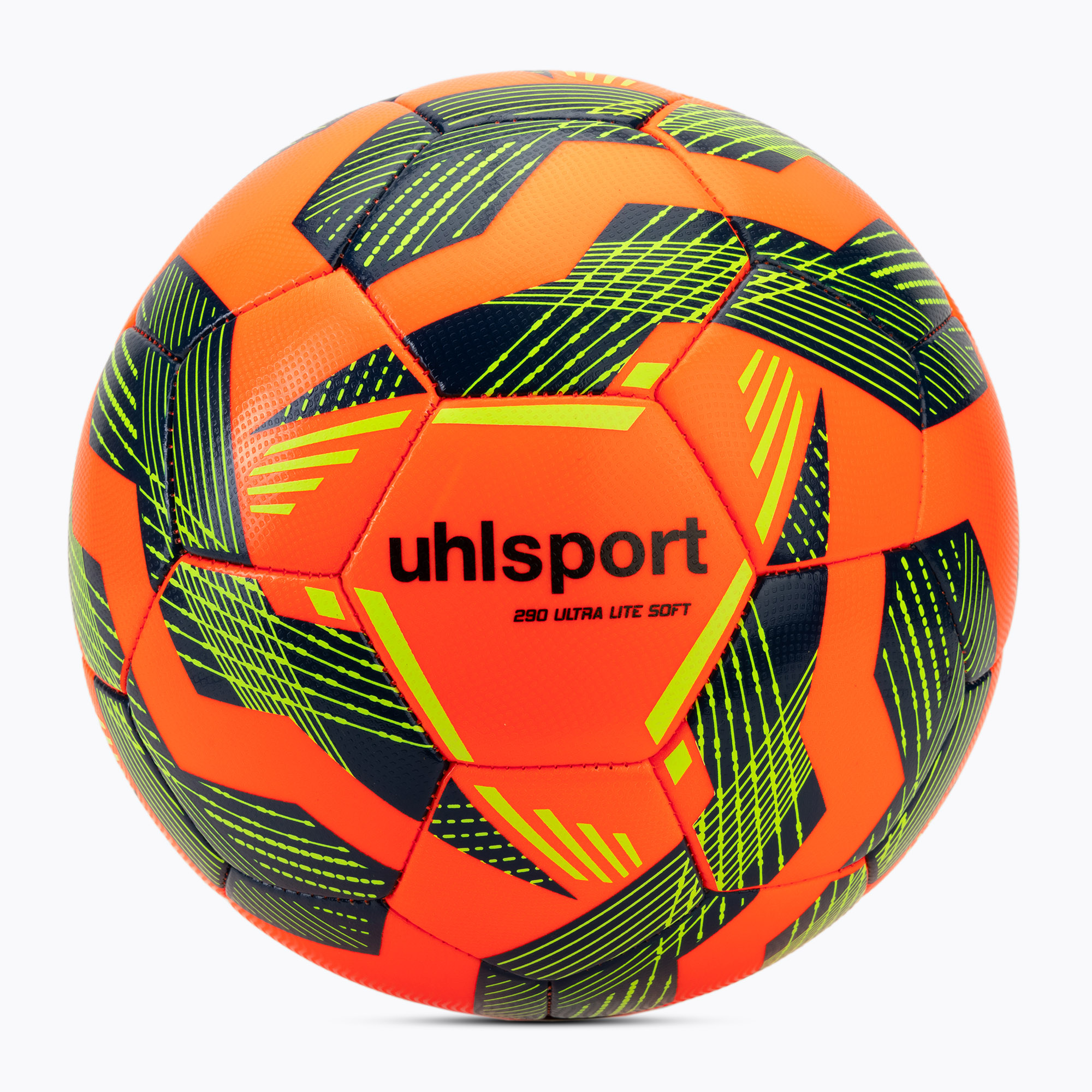 Футбол uhlsport Ultra Lite Soft 290 fluo orange/navy/fluo yellow размер 5