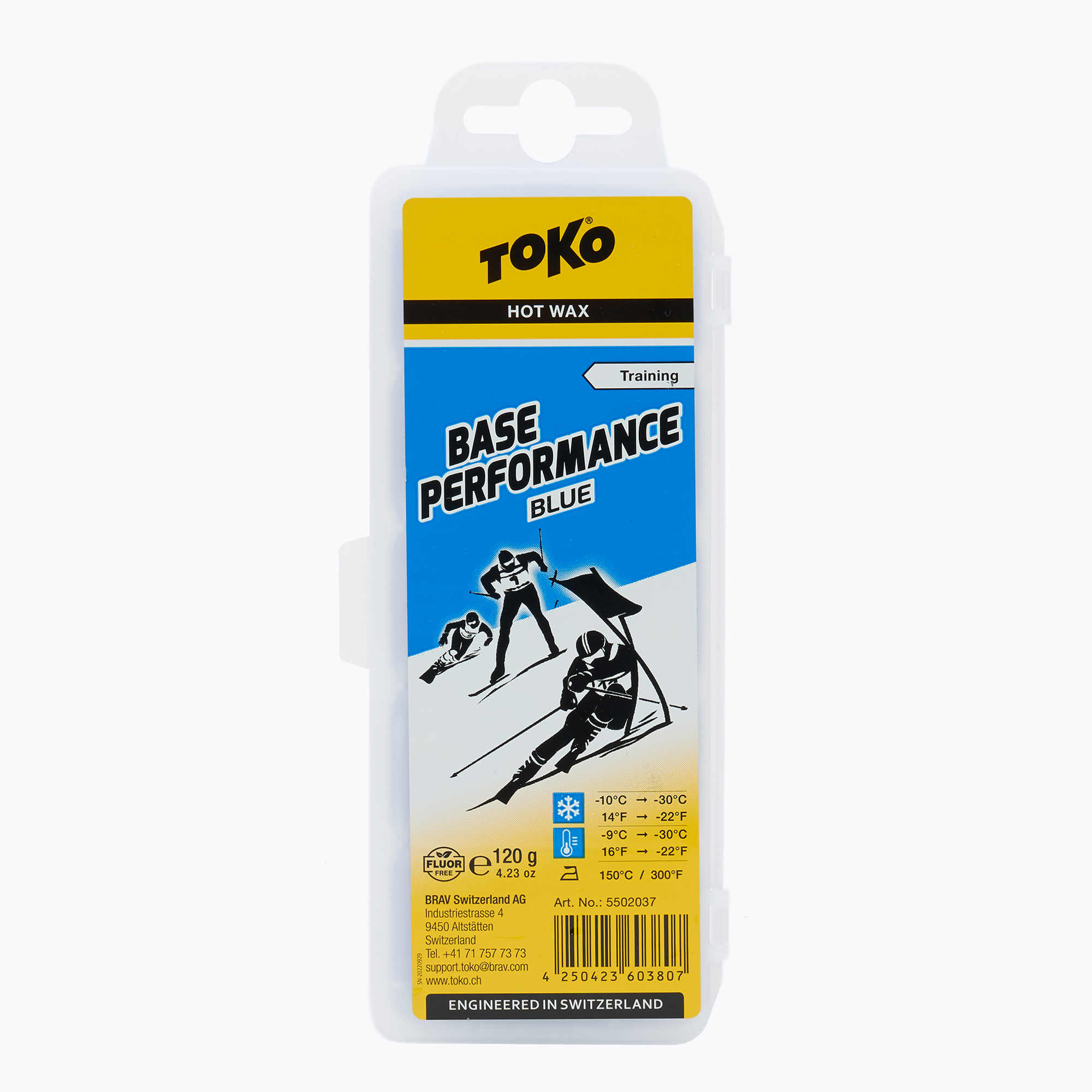 Ски вакса TOKO Base Performance Blue 120 g