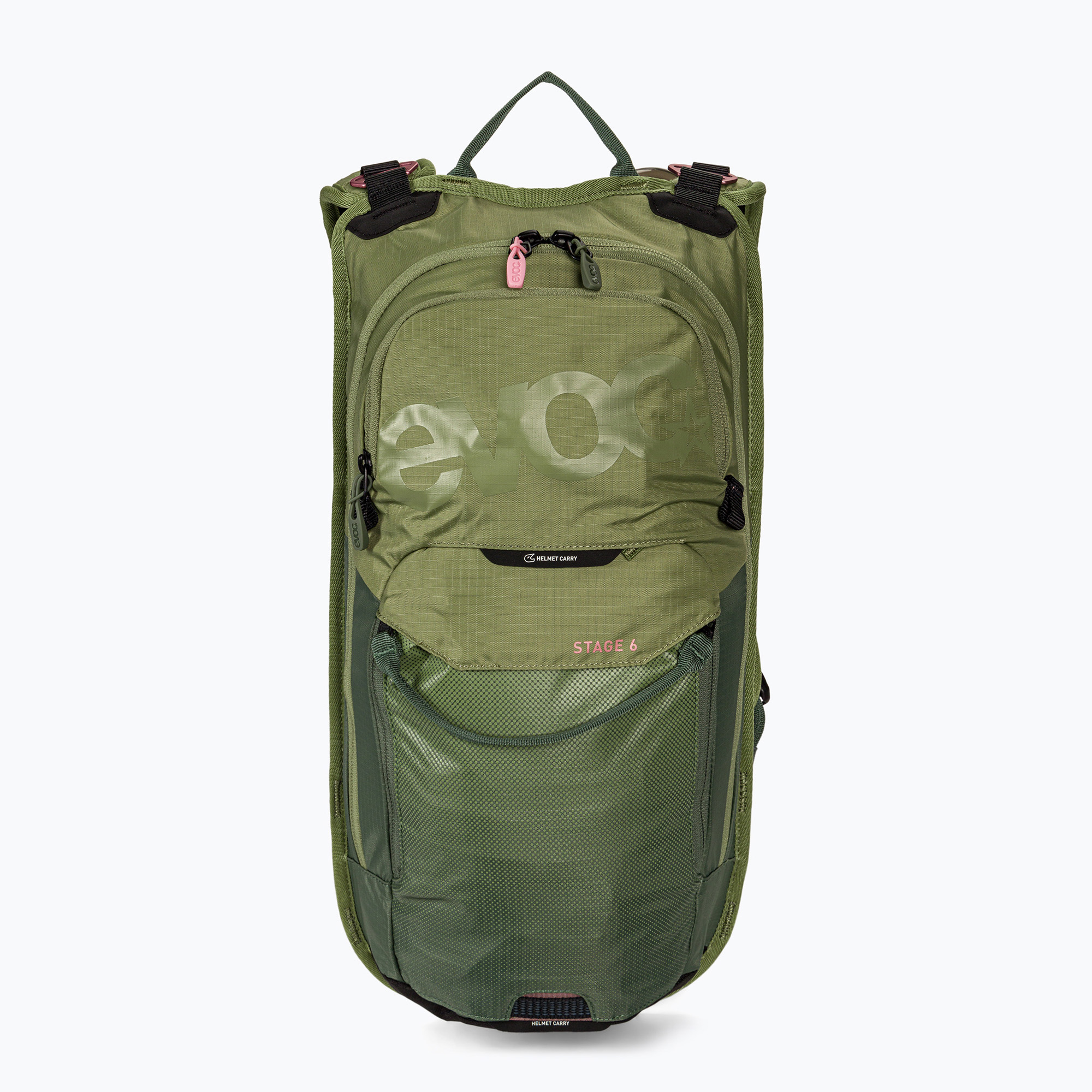 Rucsac de ciclism EVOC Stage 6 l cu rezervor verde 100205303 (Stage 6 100205303)