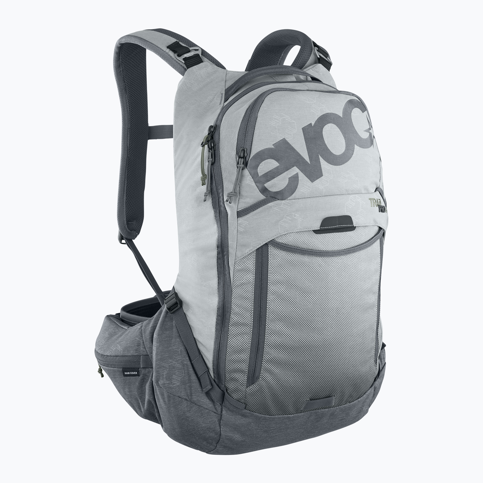 Zaino da bicicletta EVOC Trail Pro 16 l pietra/carbonio grigio (S-M (16 l)) (Trail Pro 16 100118137)