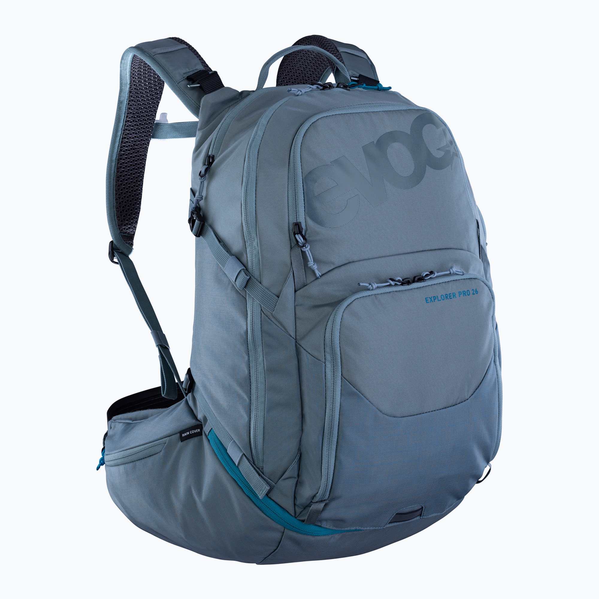 Cyklistický batoh EVOC Explorer Pro 26 l steel (Explorer Pro 26 100213131)
