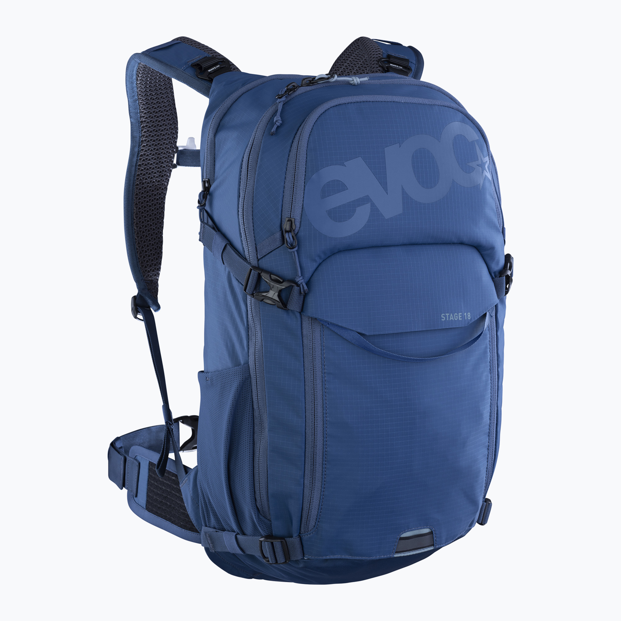 Cyklistický batoh EVOC Stage 18 l denim