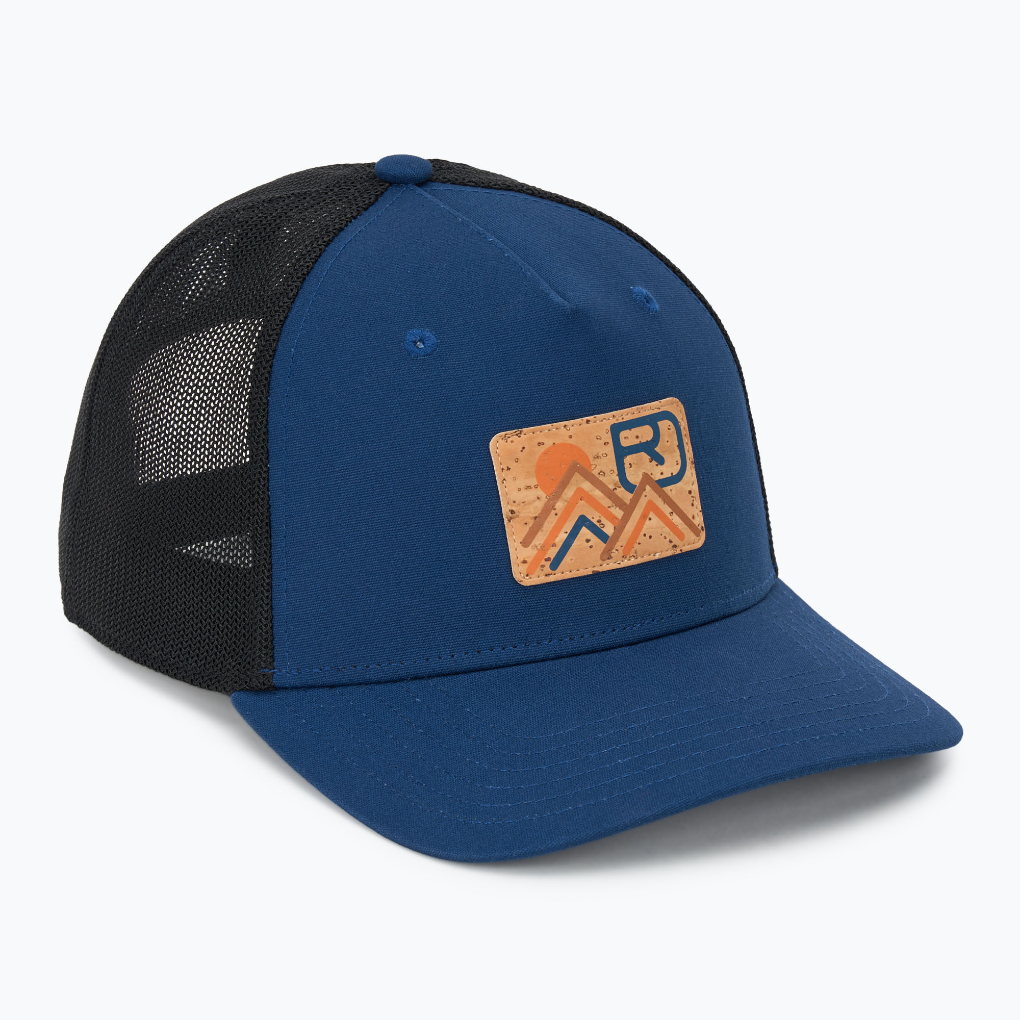 Czapka z daszkiem męska Ortovox Corky Trucker petrol blue 