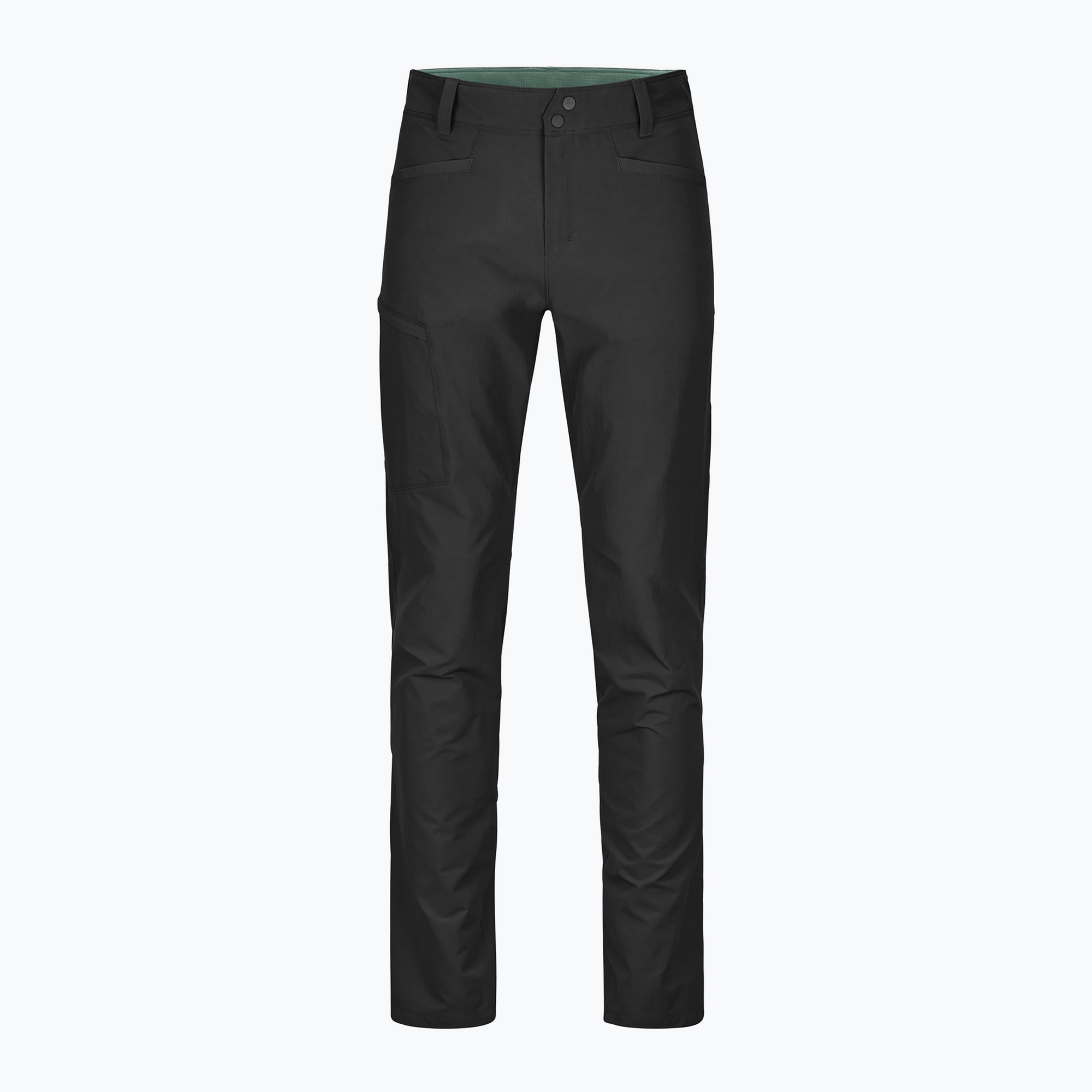 Spodnie softshell meskie ORTOVOX Pelmo black raven 