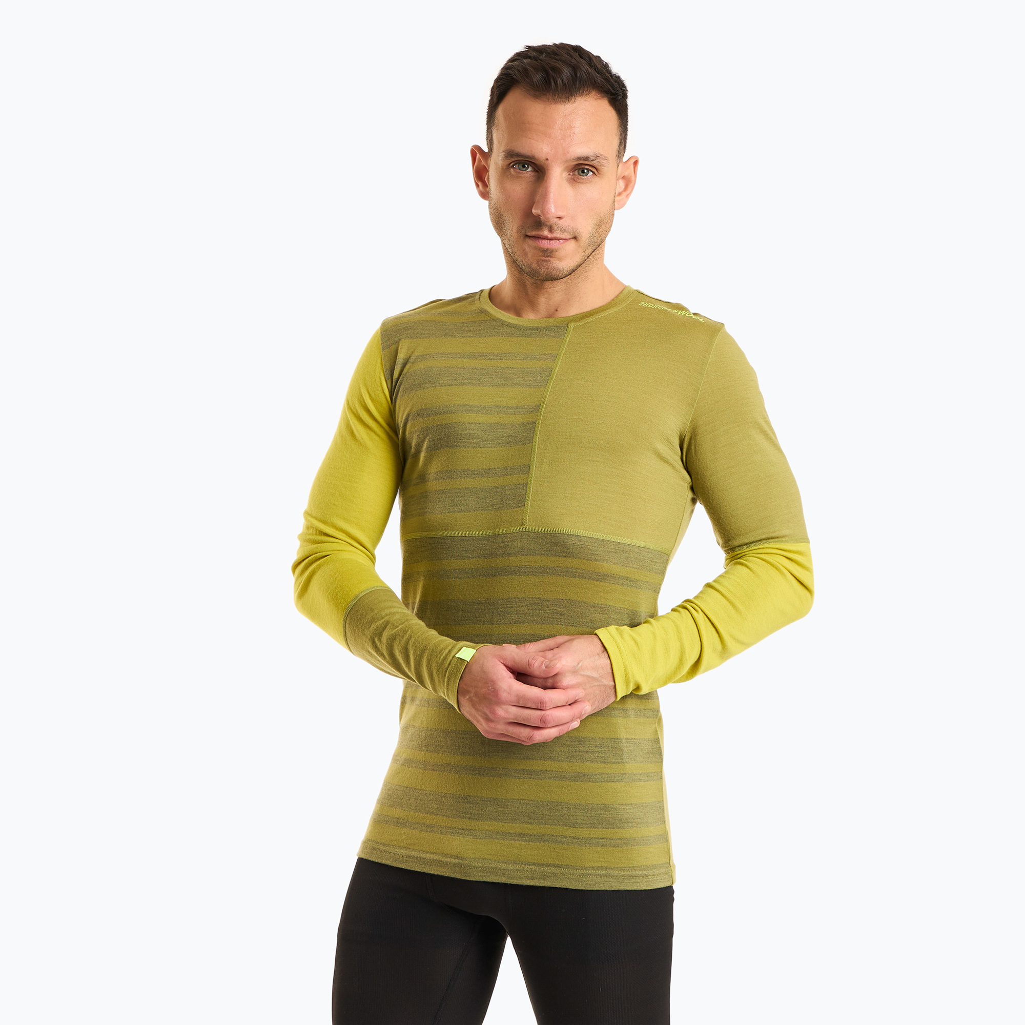 Férfi termo hosszú ujjú felső ORTOVOX 185 Rock'N'Wool sweet alison (185 Rock'N'Wool LS 8410200039)