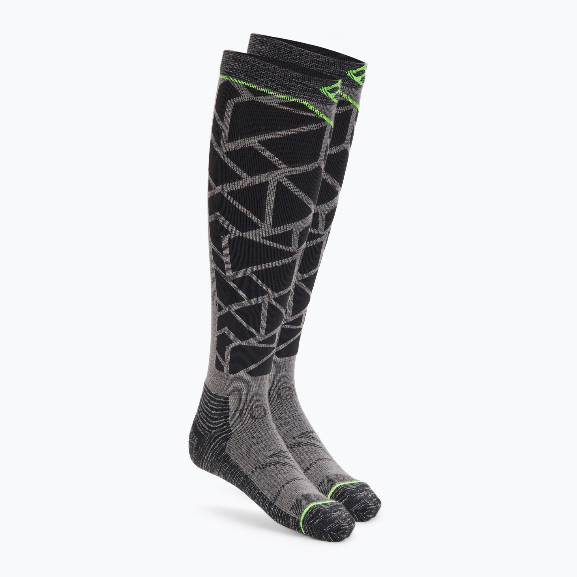 Calzini da paracadutismo da uomo ORTOVOX Ski Tour Comp Long nero corvino (45-47 EU) (Ski Tour Comp Long 5489500002)