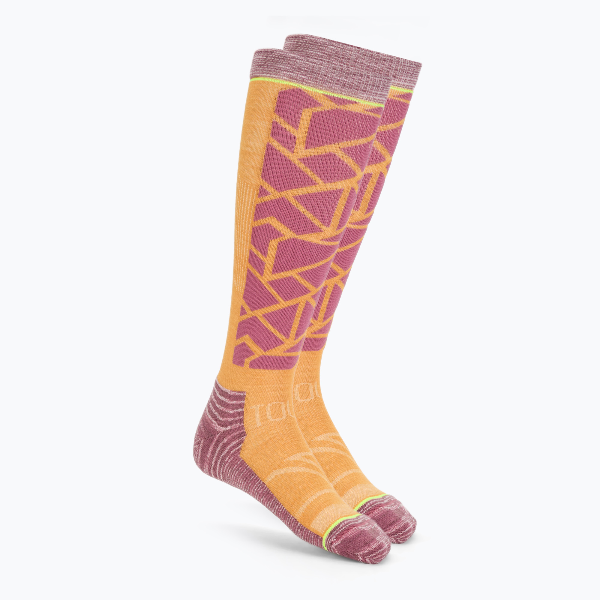 Șosete de schi pentru femei ORTOVOX Ski Tour Comp Long autumn leaves