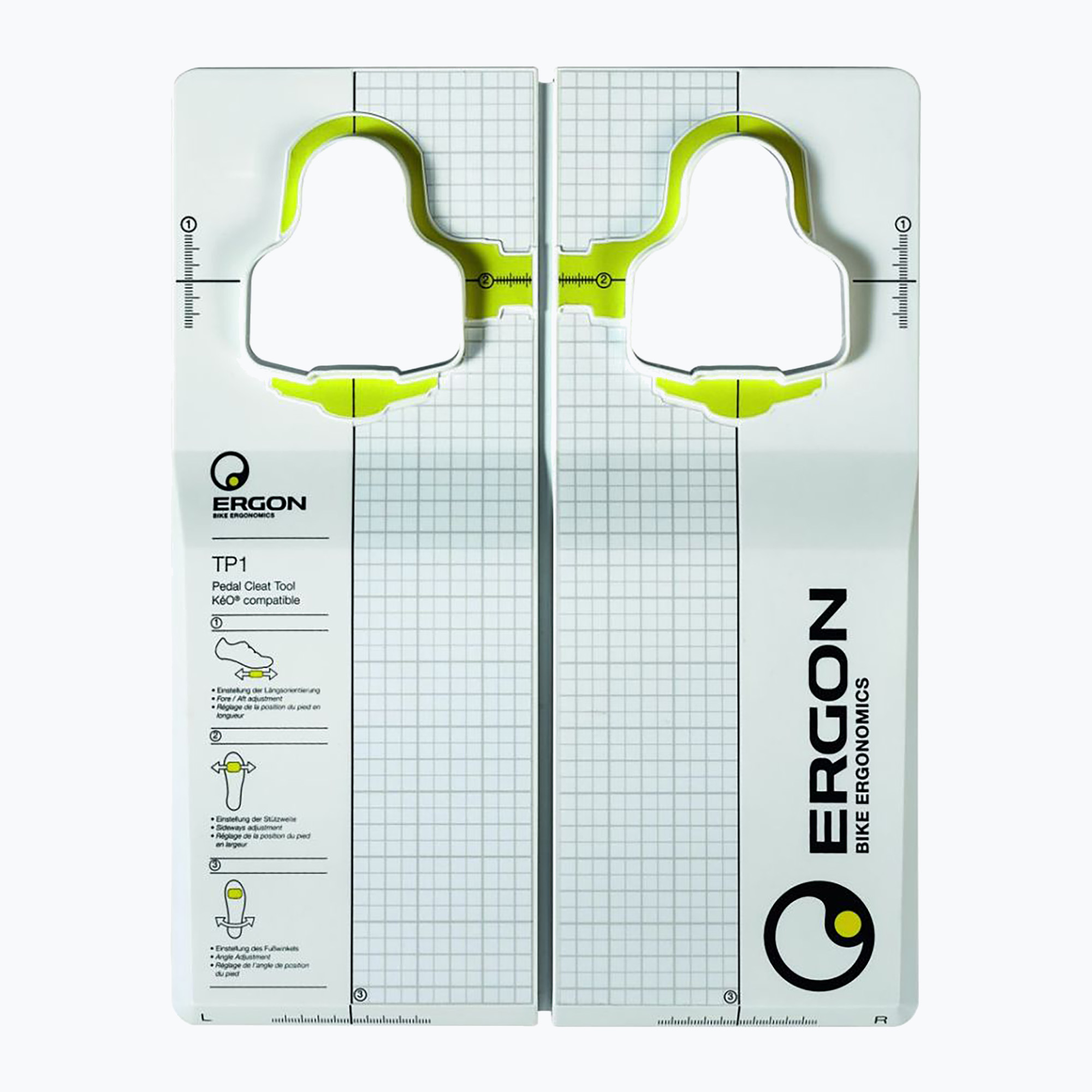 Ergon TP1 Pedal Cleat Tool for Look Kéo blocks white 48000005