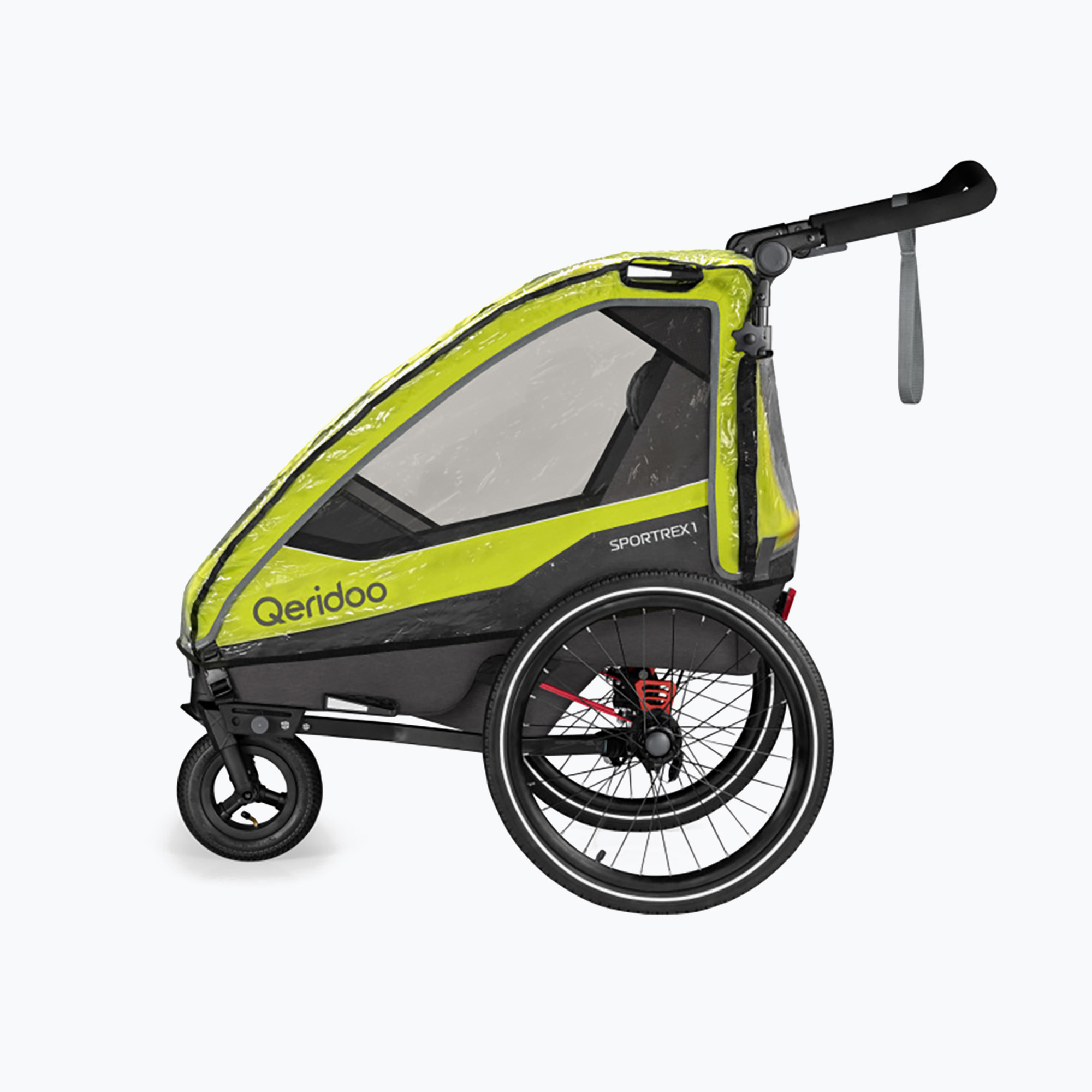 Qeridoo Pro Qupa 1 / Sportrex 1 дъждобран 2022 прозрачен